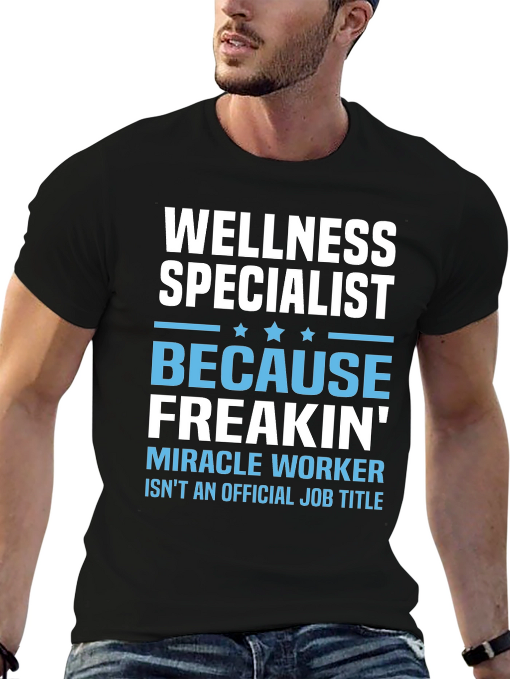 Wellness Specialist Funny Graphic T-Shirt