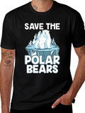 Save the Polar Bears Graphic Tee - Activist T-Shirt