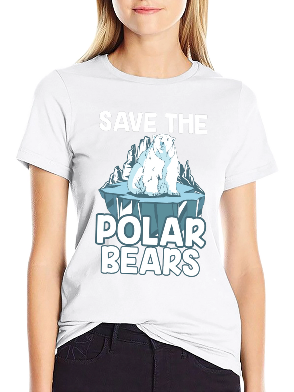 Save the Polar Bears Graphic Tee - Activist T-Shirt