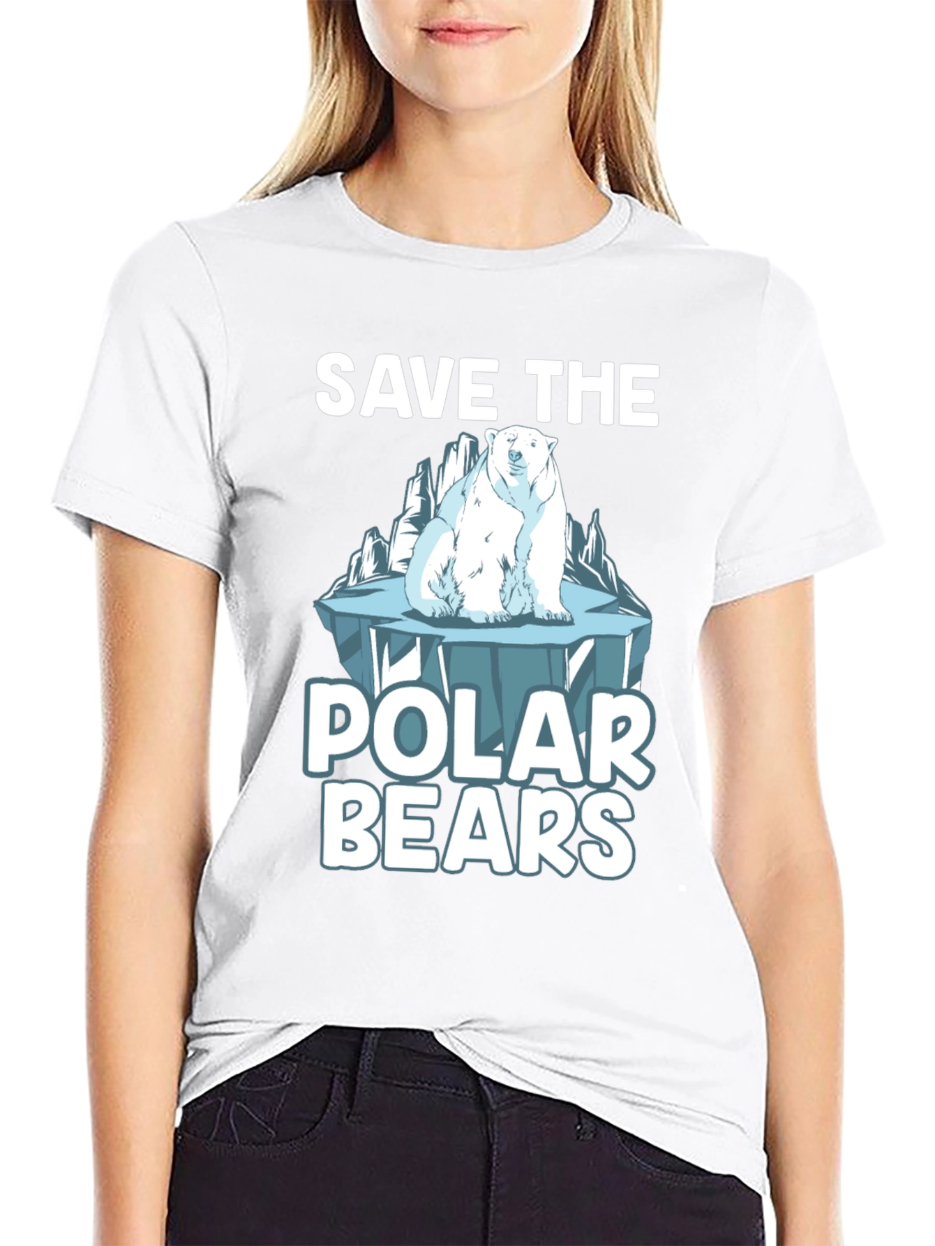 Save the Polar Bears Graphic Tee - Activist T-Shirt