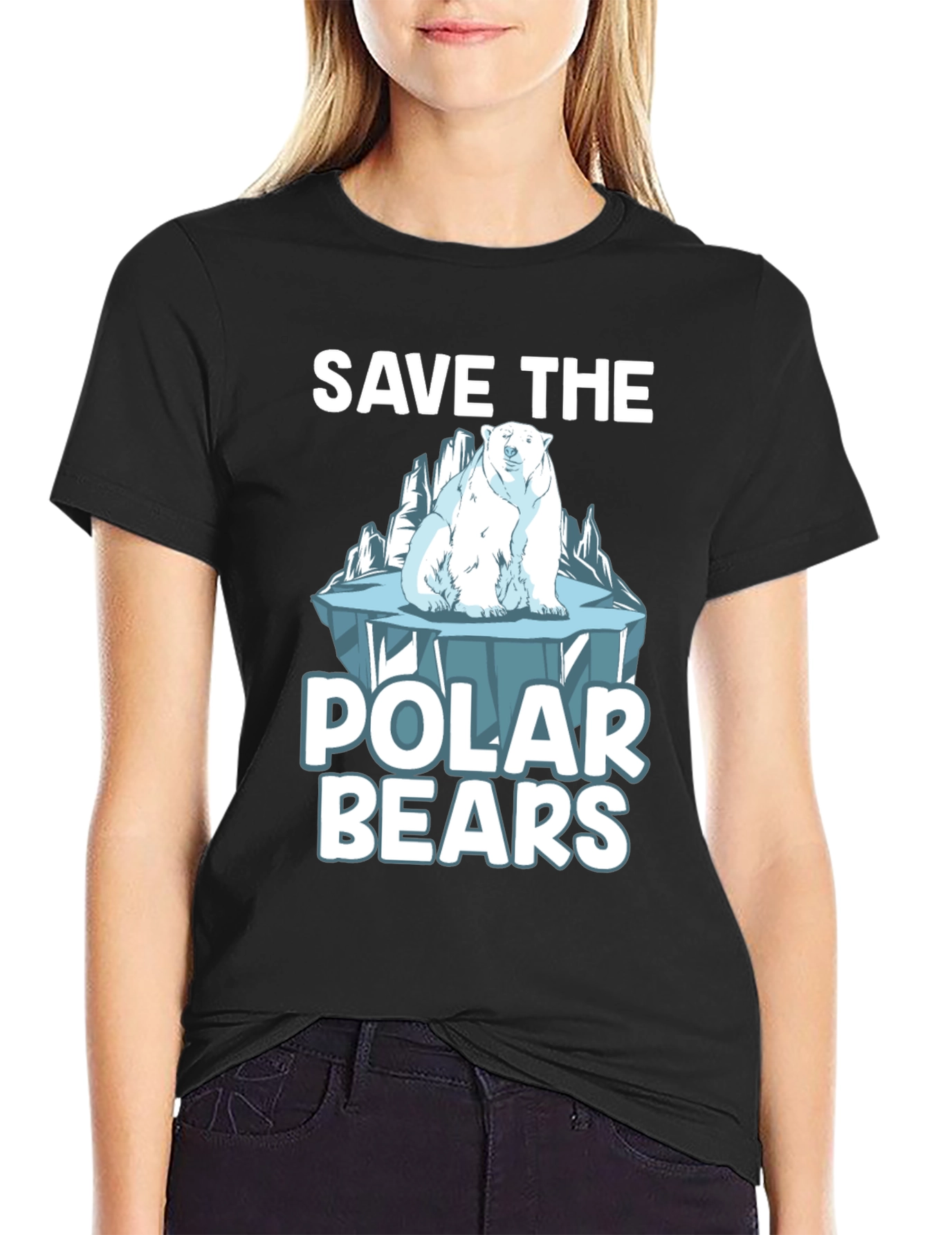 Save the Polar Bears Graphic Tee - Activist T-Shirt