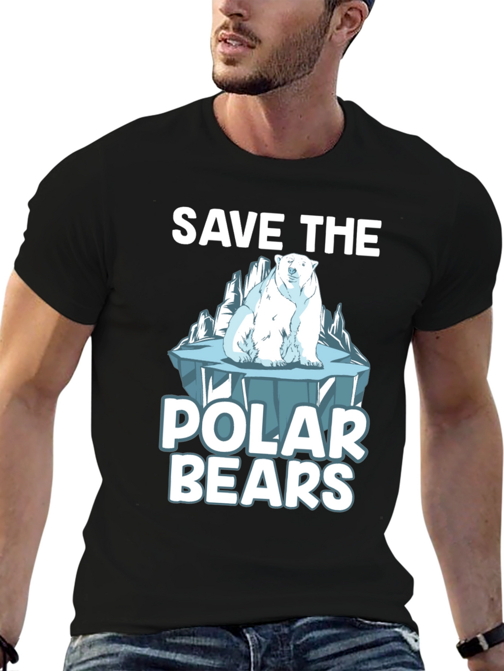 Save the Polar Bears Graphic Tee - Activist T-Shirt