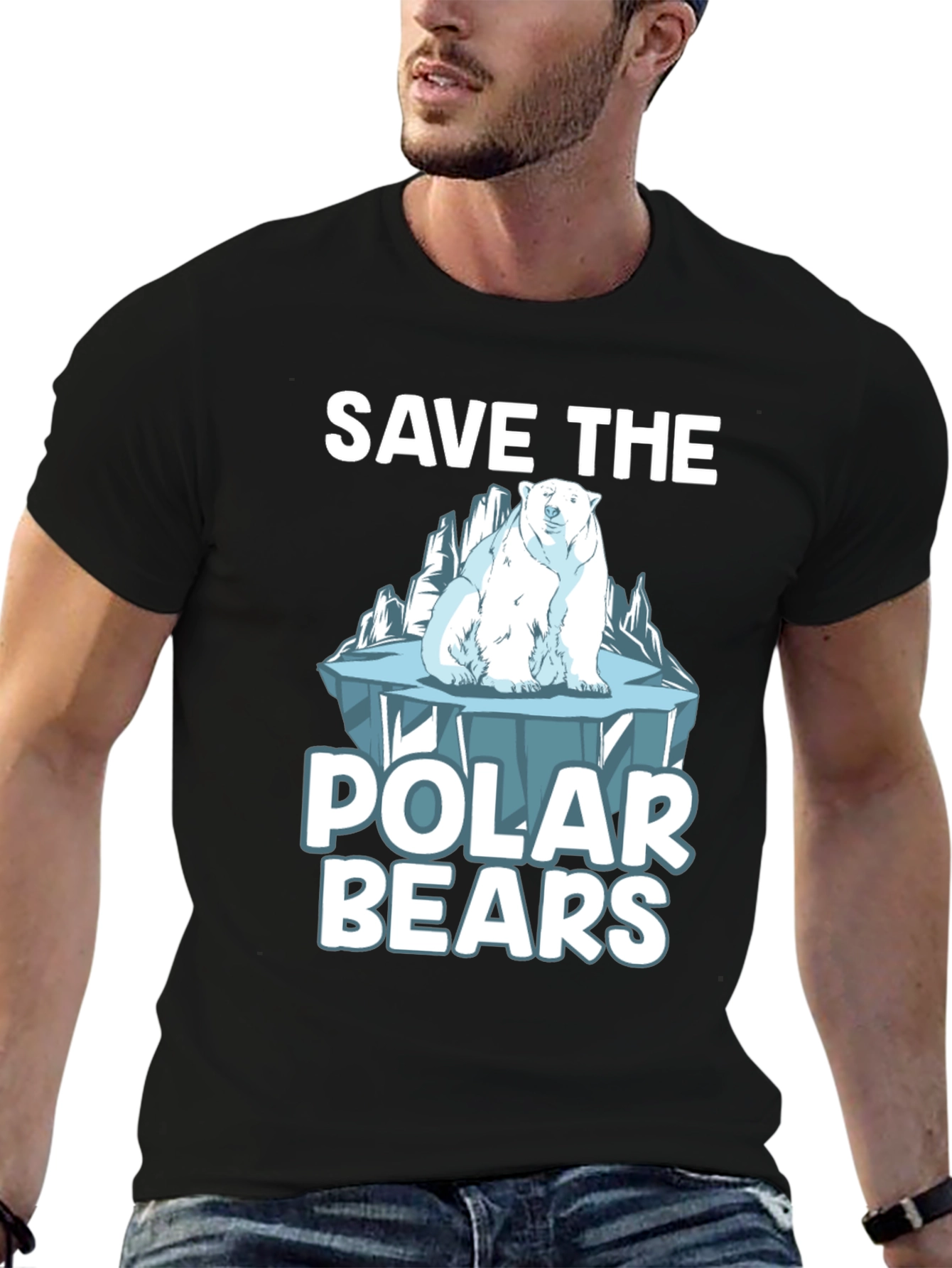 Save the Polar Bears Graphic Tee - Activist T-Shirt