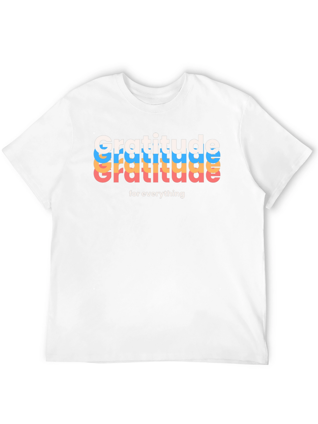 Gratitude T-Shirt - Inspirational Graphic Tee