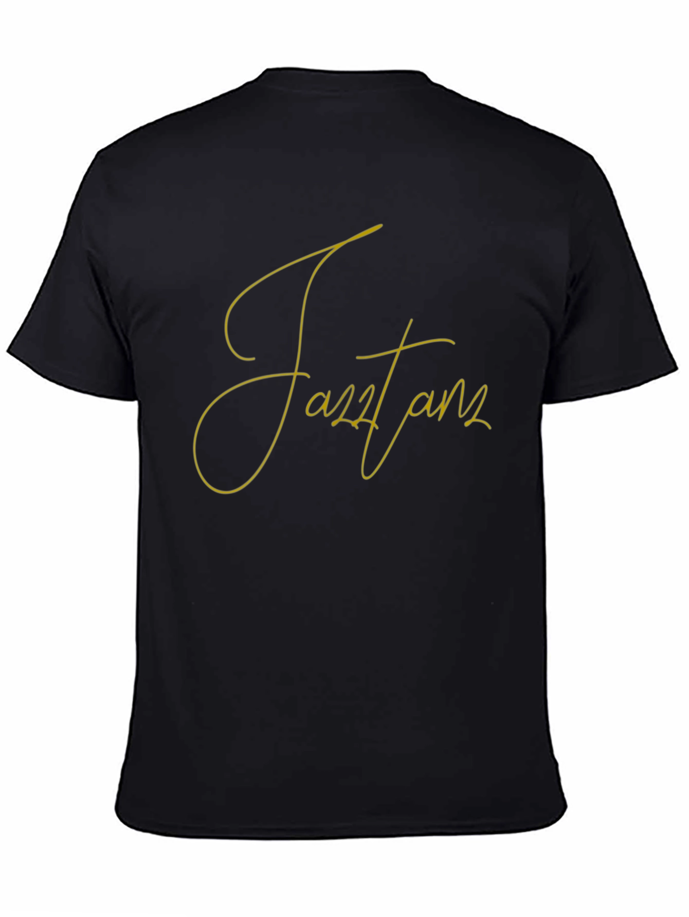 JazzTanz Graphic Tee - Stylish Black T-Shirt