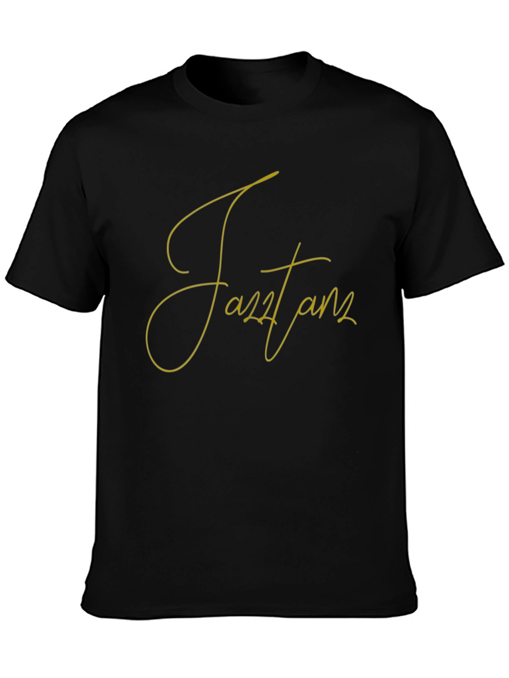 JazzTanz Graphic Tee - Stylish Black T-Shirt