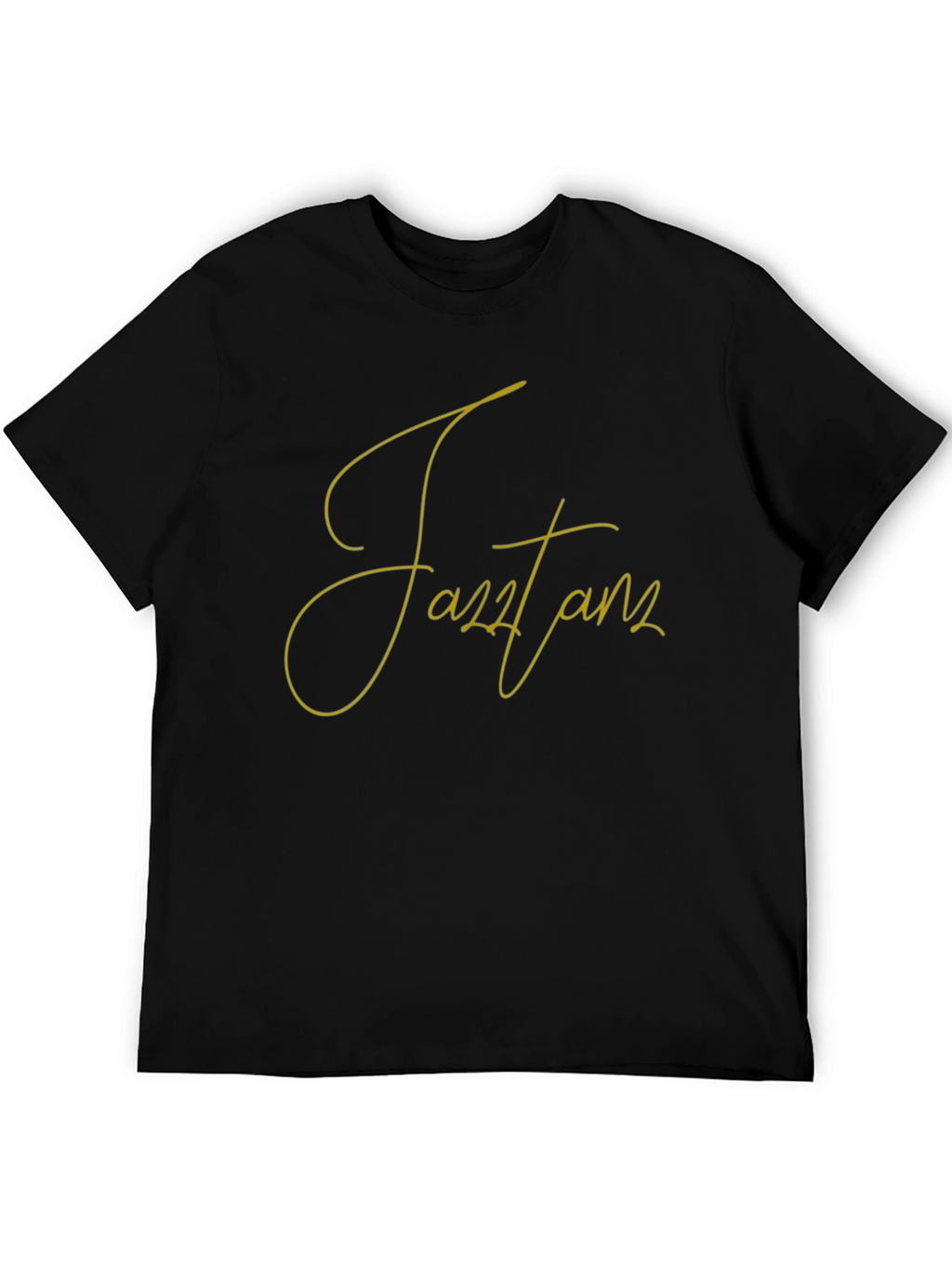 JazzTanz Graphic Tee - Stylish Black T-Shirt