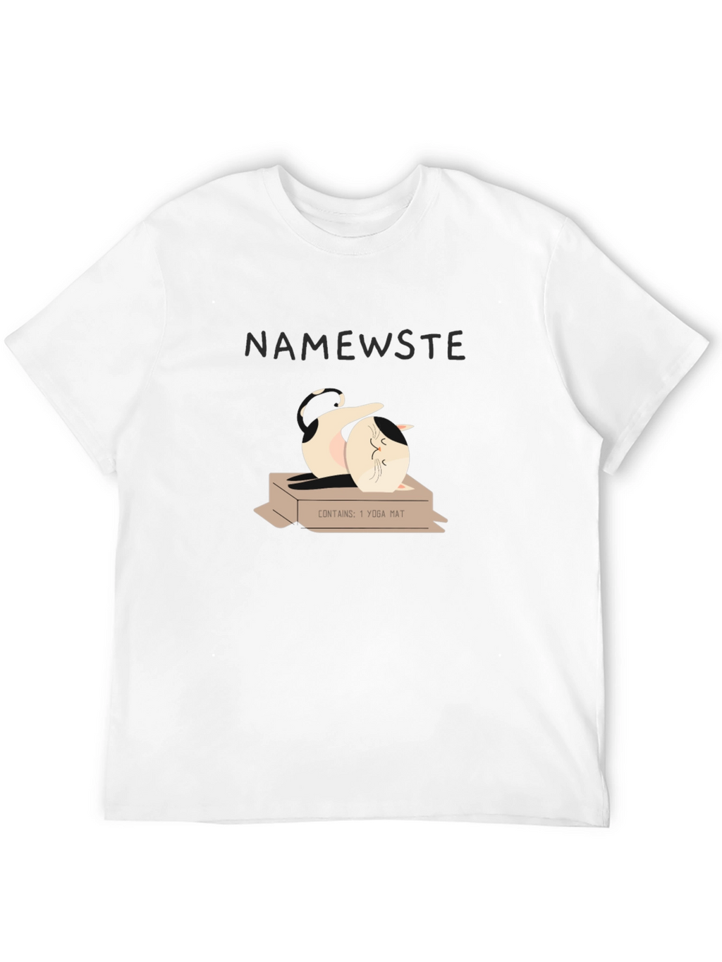 Namewste Yoga Cat T-Shirt - Unisex