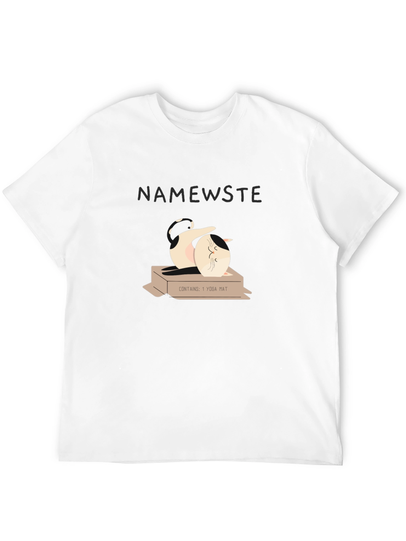 Namewste Yoga Cat T-Shirt - Unisex