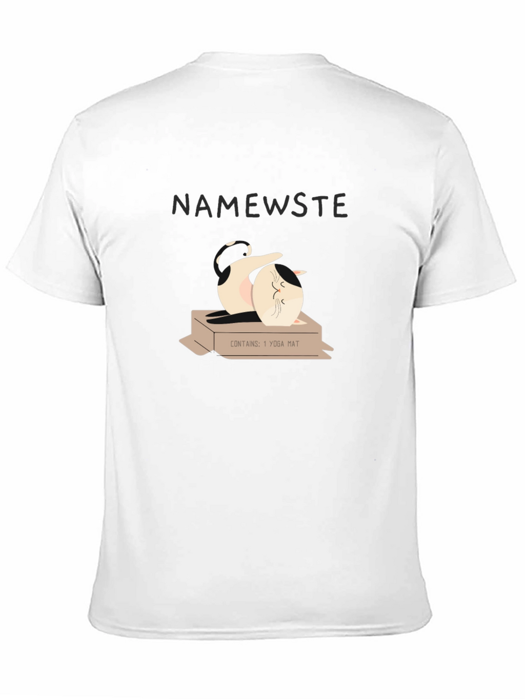 Namewste Yoga Cat T-Shirt - Unisex