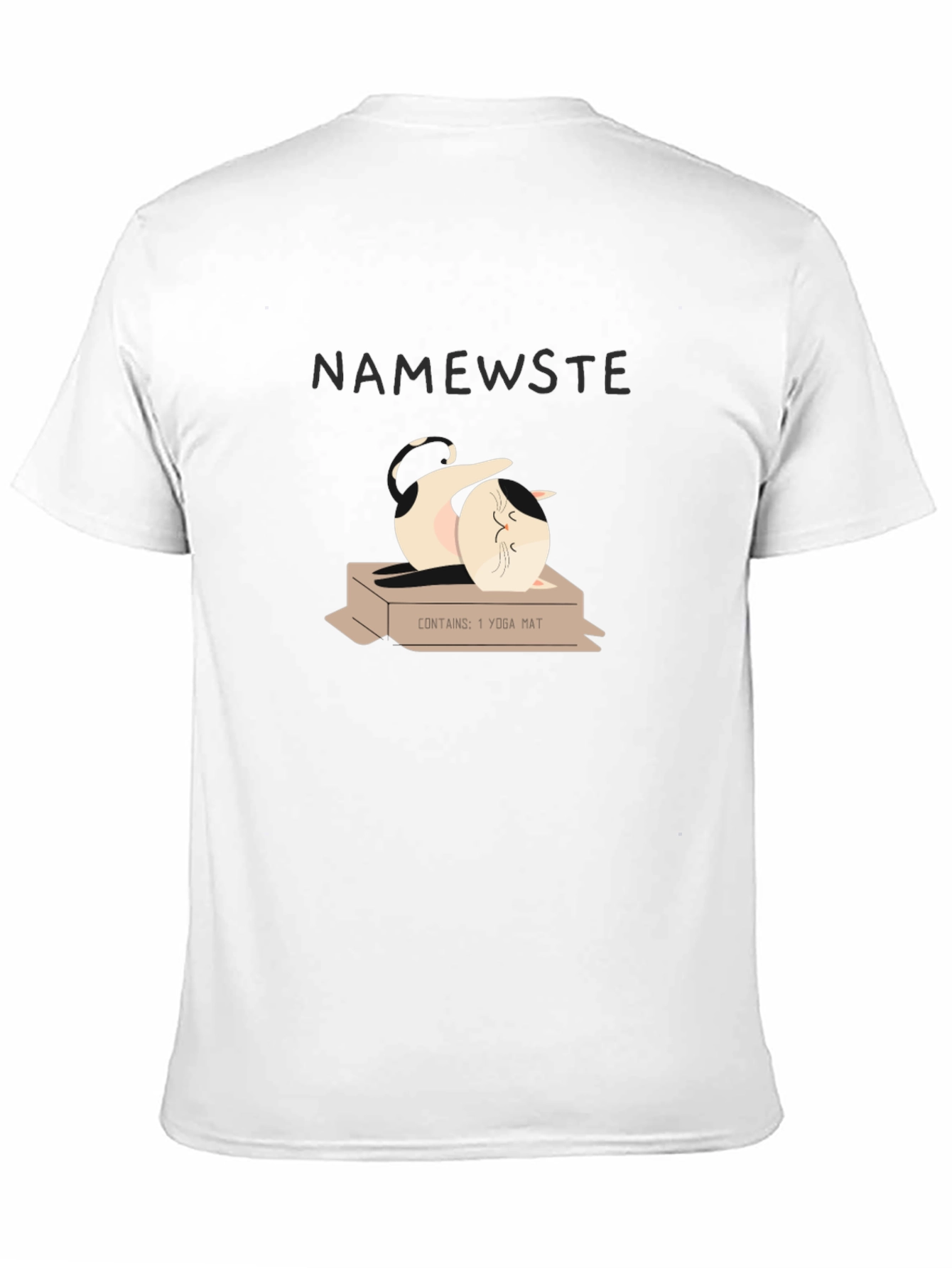 Namewste Yoga Cat T-Shirt - Unisex