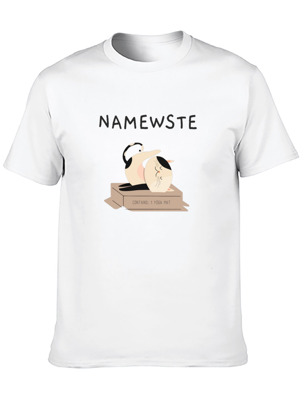 Namewste Yoga Cat T-Shirt - Unisex