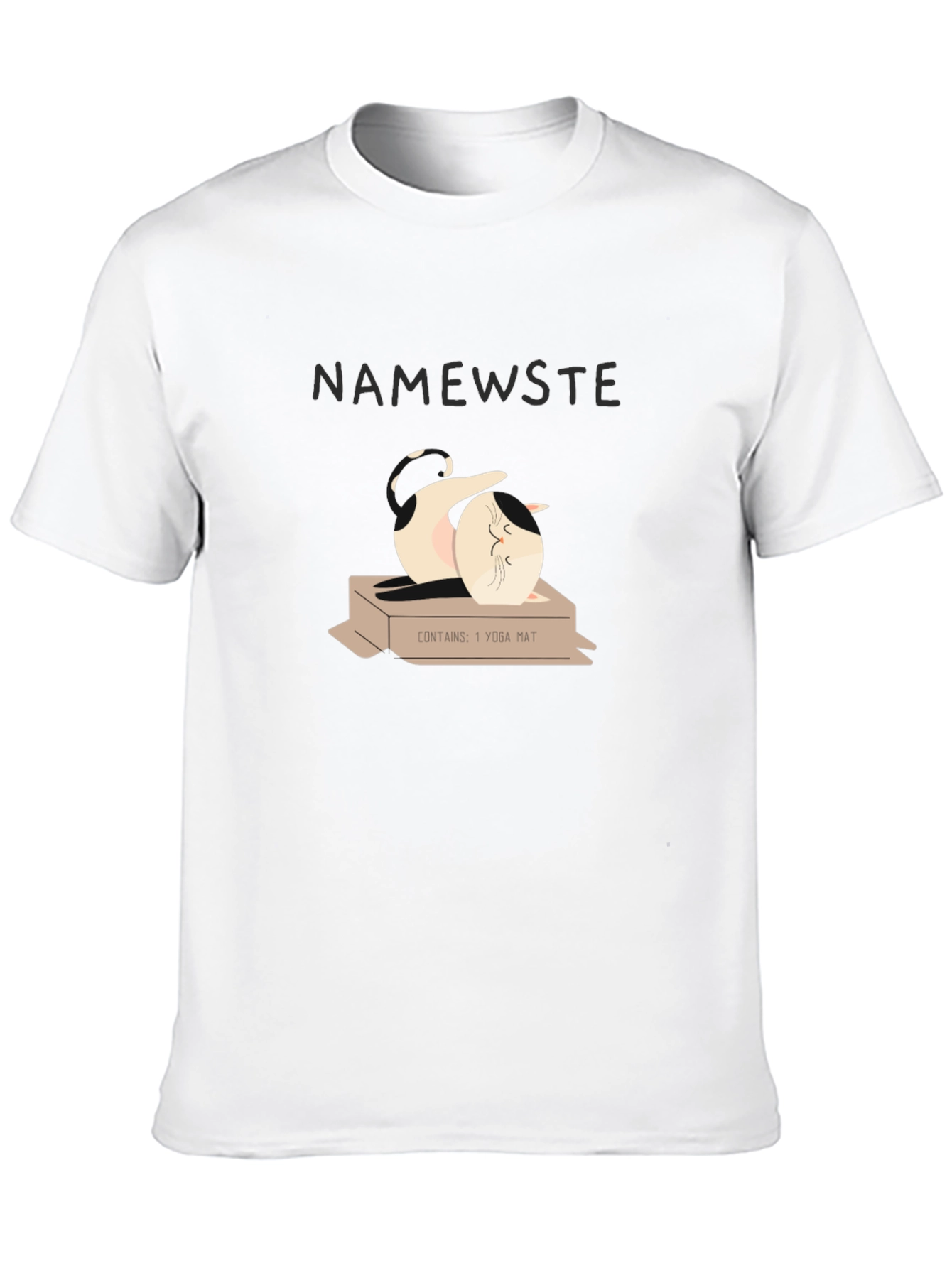 Namewste Yoga Cat T-Shirt - Unisex