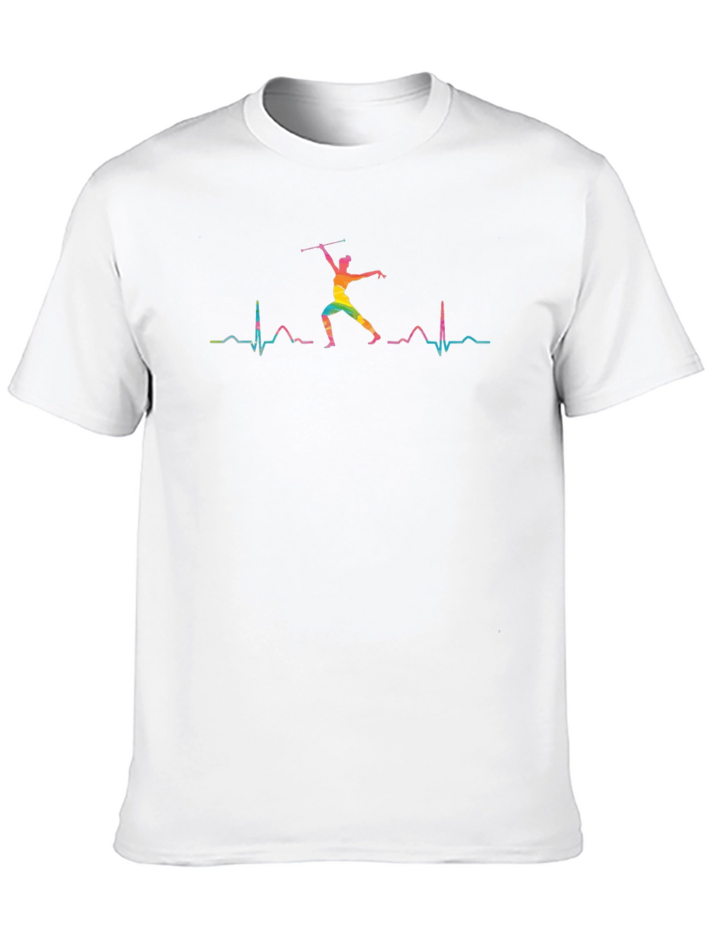 Majorette Heartbeat Graphic Tee - Black