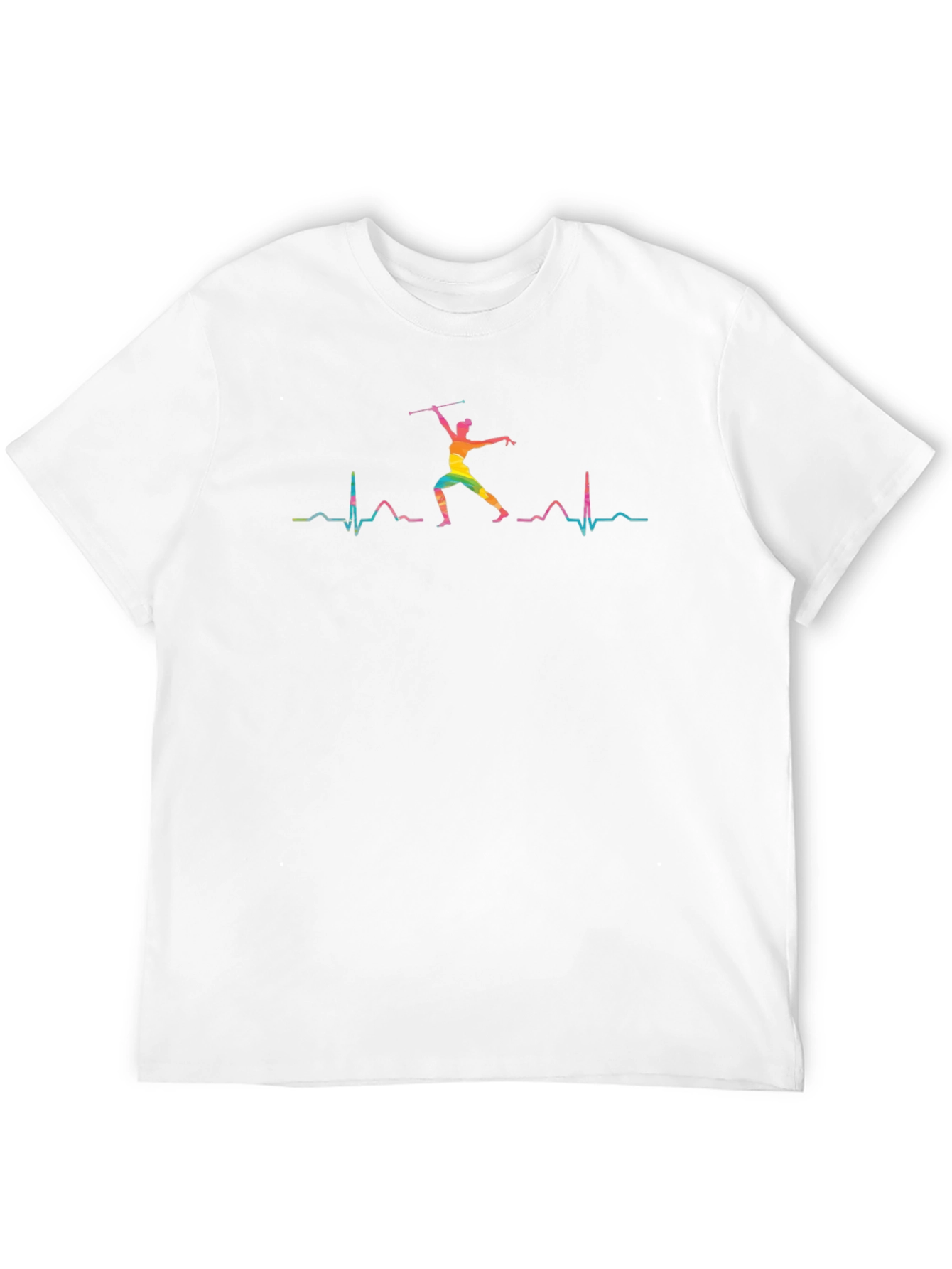 Majorette Heartbeat Graphic Tee - Black