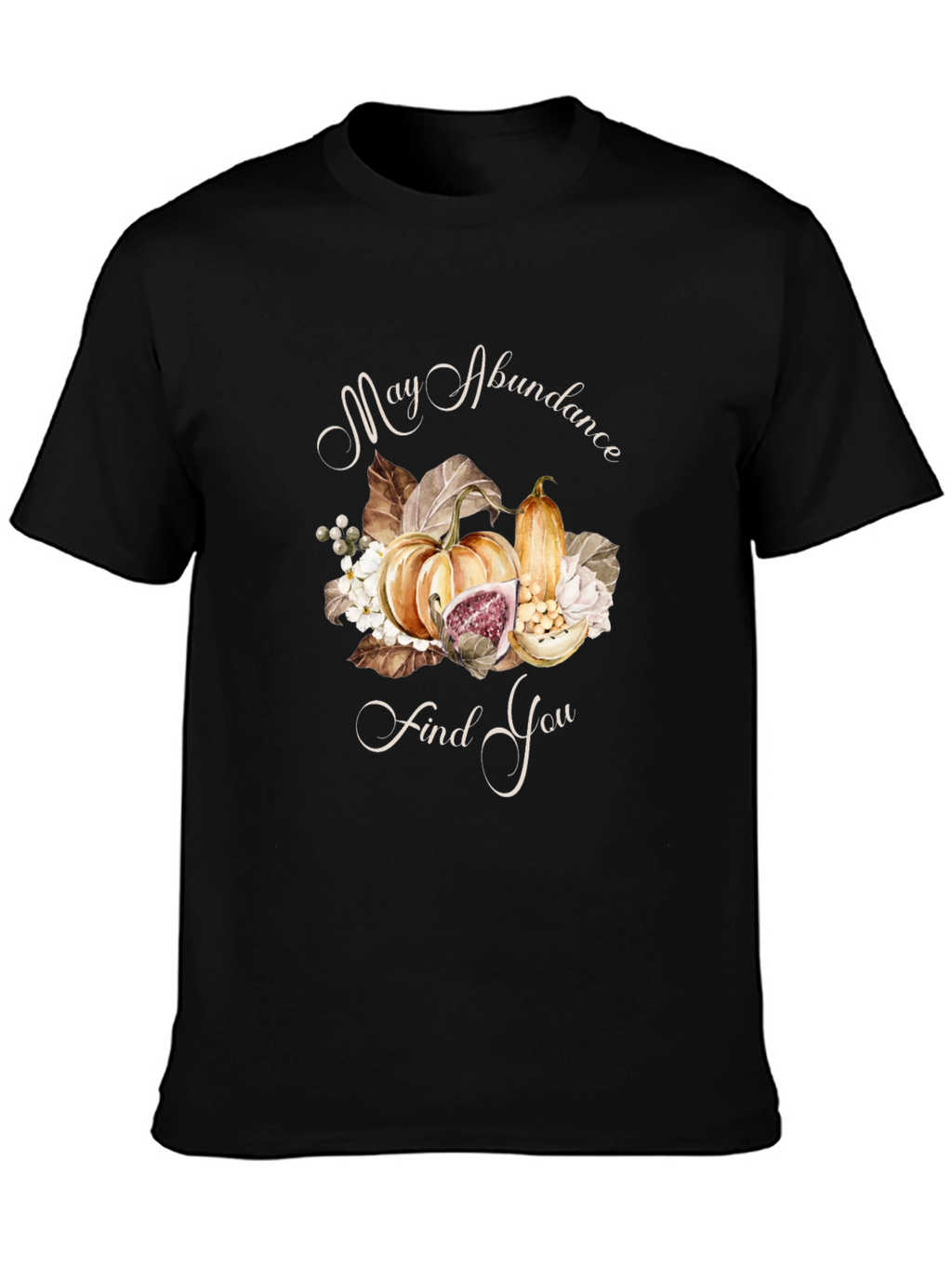 Autumn Abundance T-Shirt - Pumpkin Harvest