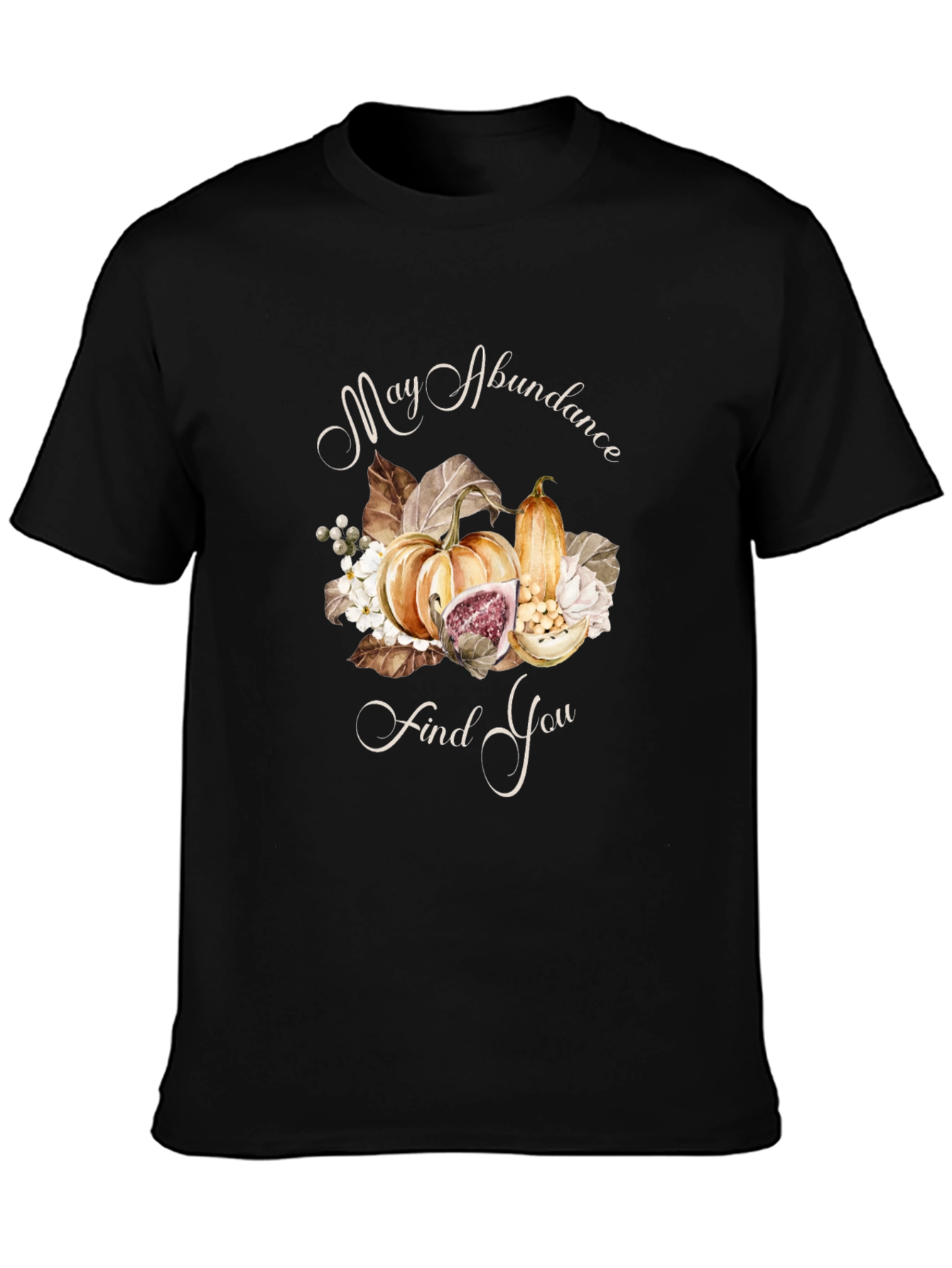 Autumn Abundance T-Shirt - Pumpkin Harvest