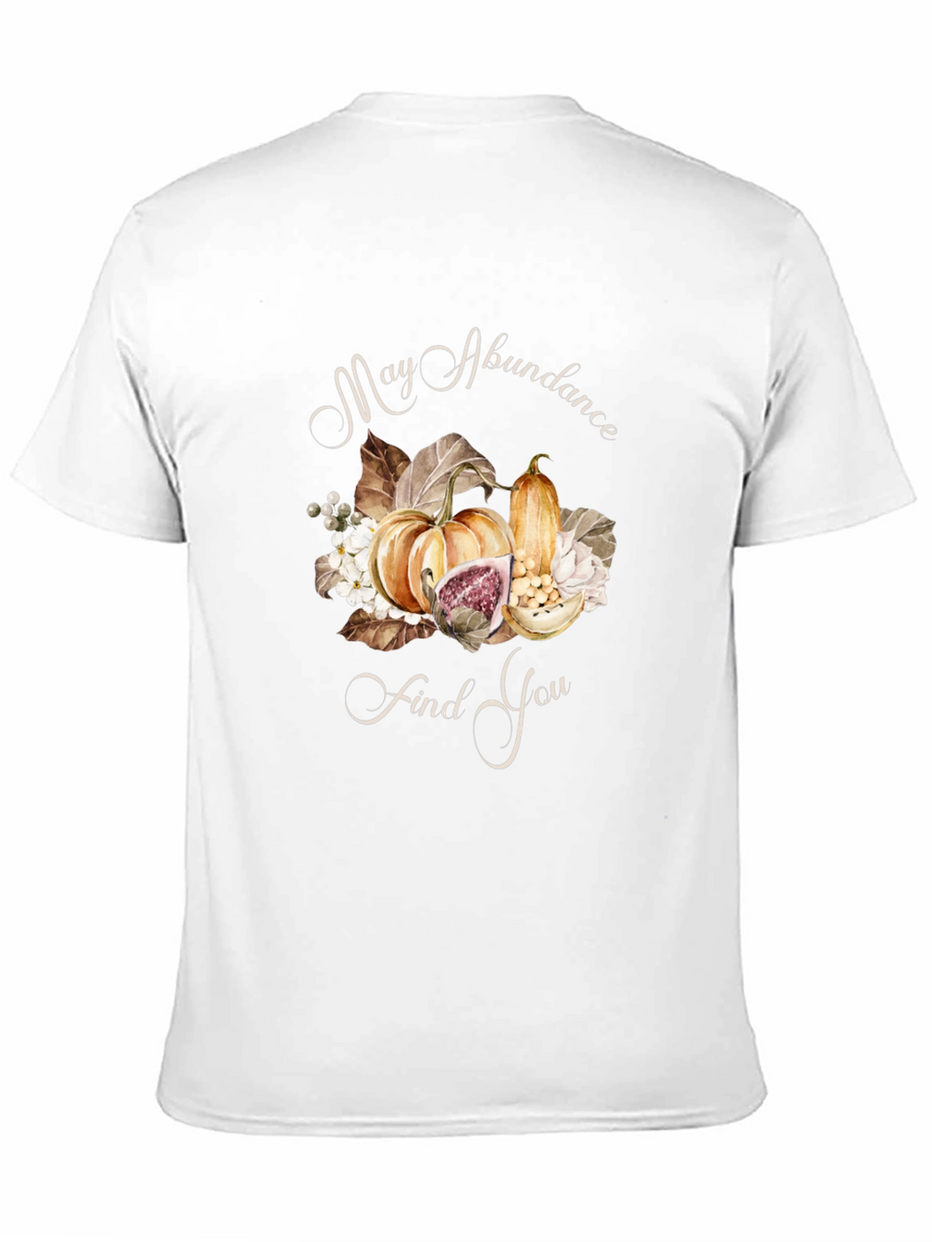 Autumn Abundance T-Shirt - Pumpkin Harvest