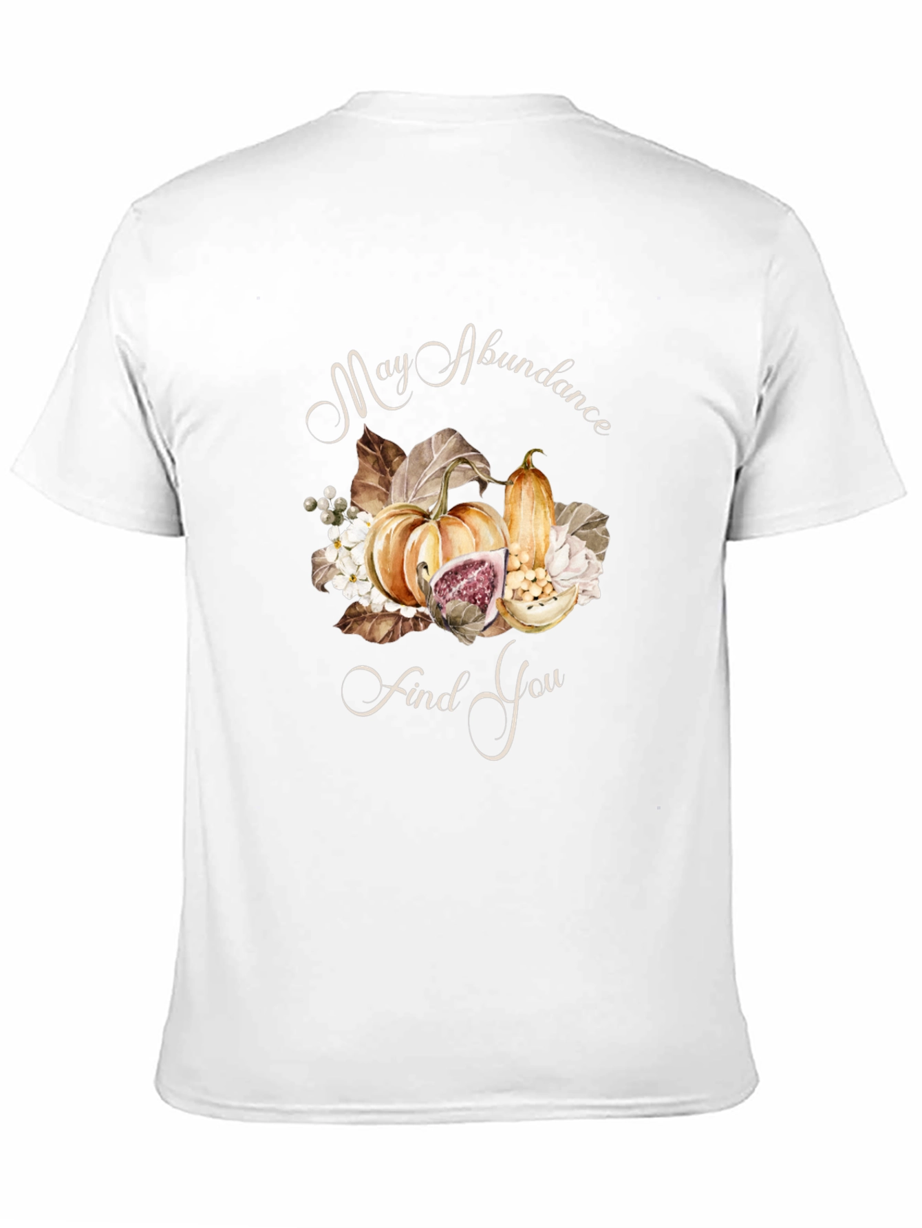 Autumn Abundance T-Shirt - Pumpkin Harvest