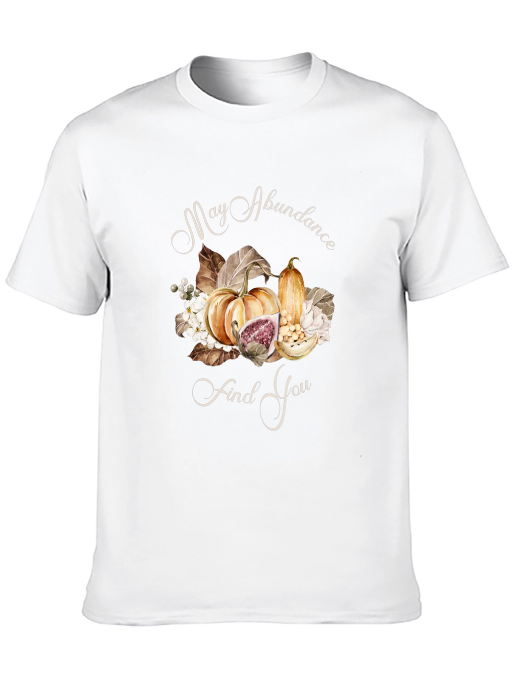 Autumn Abundance T-Shirt - Pumpkin Harvest