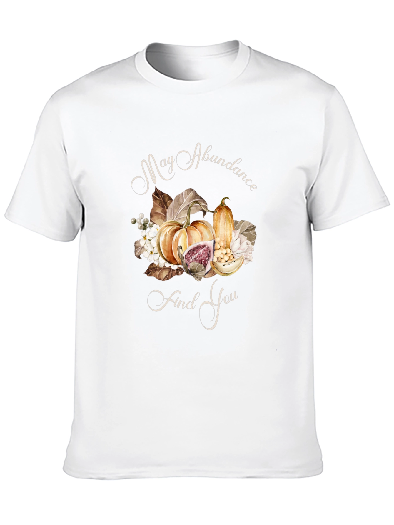 Autumn Abundance T-Shirt - Pumpkin Harvest
