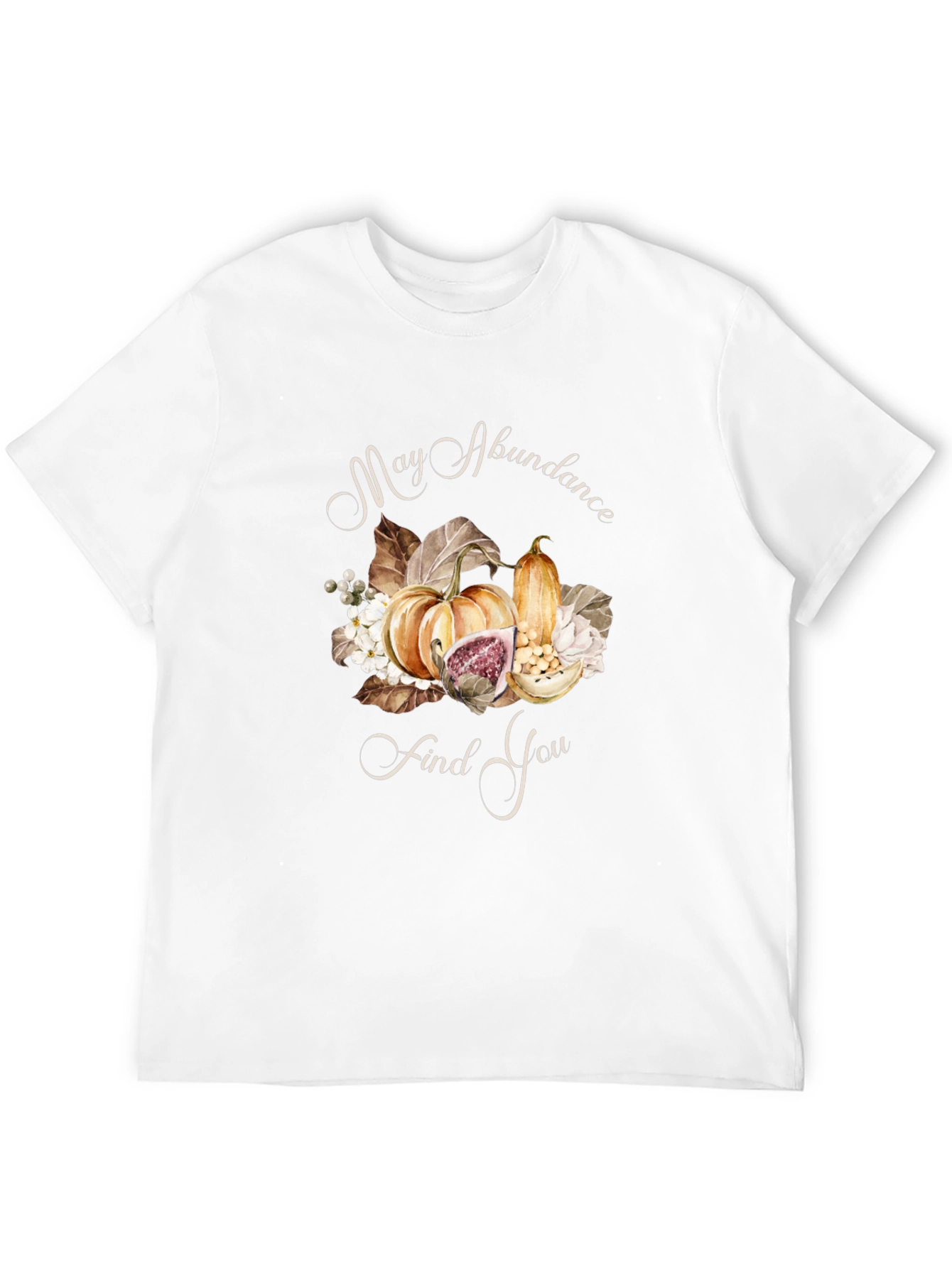 Autumn Abundance T-Shirt - Pumpkin Harvest