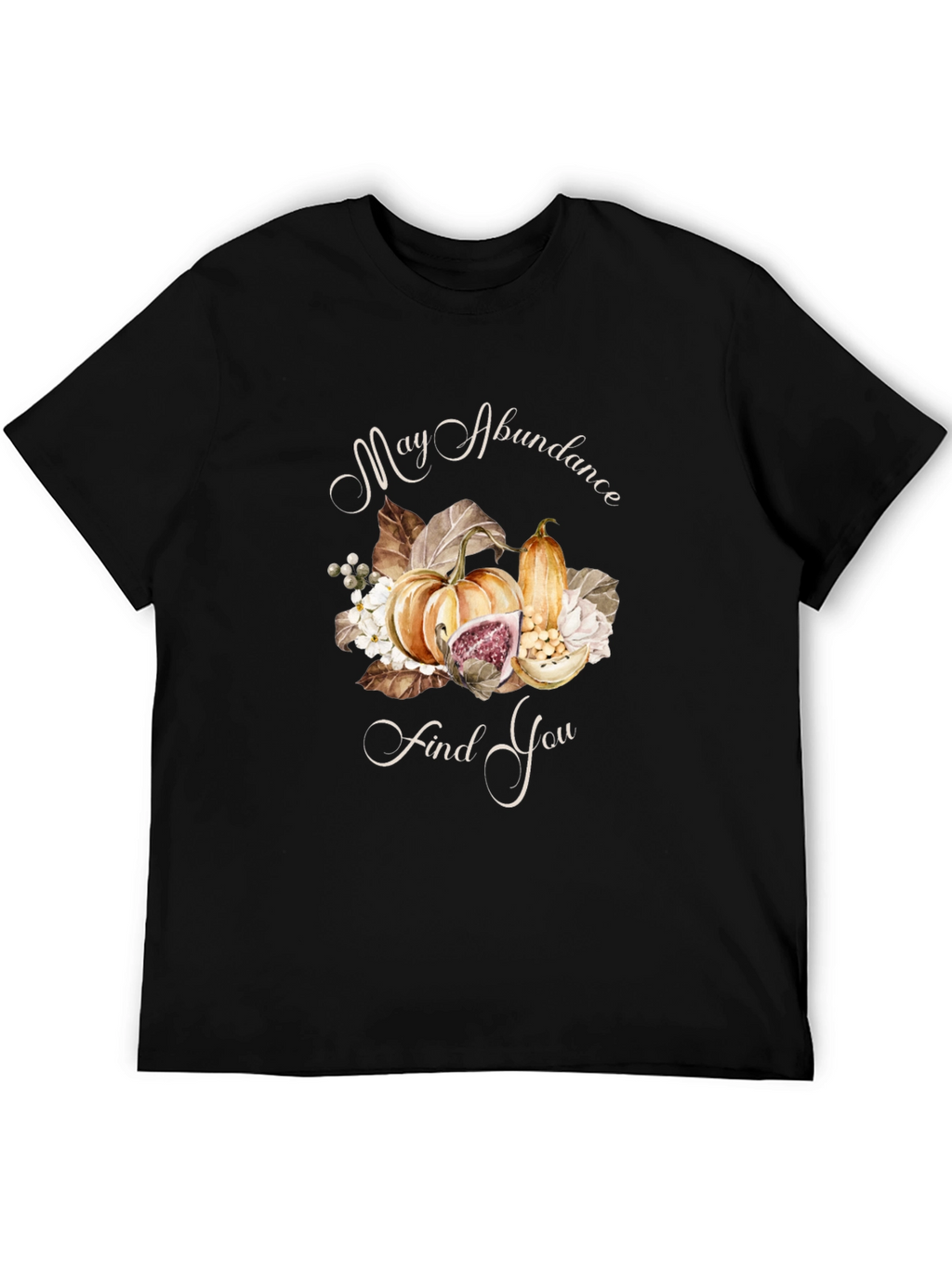 Autumn Abundance T-Shirt - Pumpkin Harvest