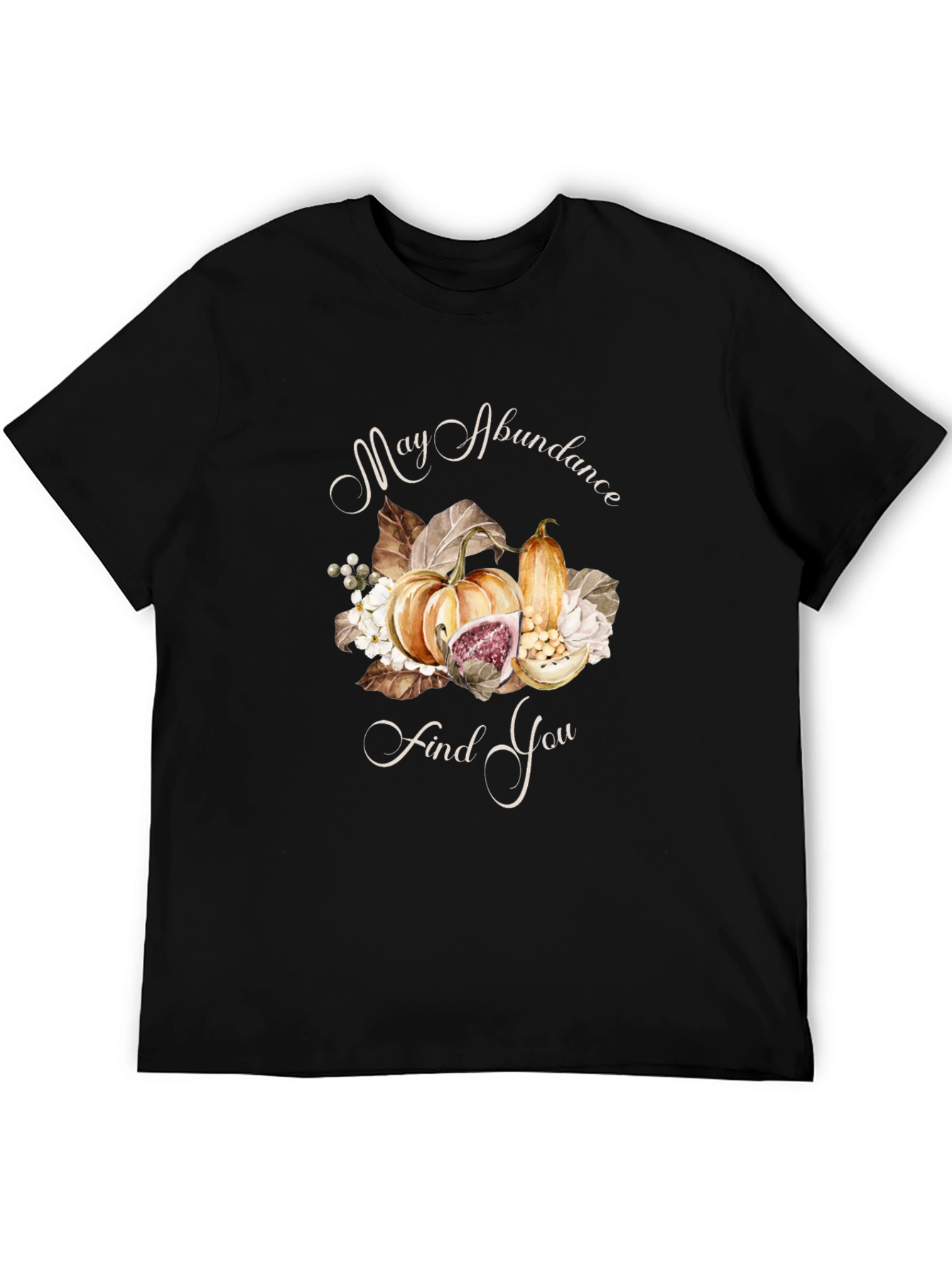 Autumn Abundance T-Shirt - Pumpkin Harvest