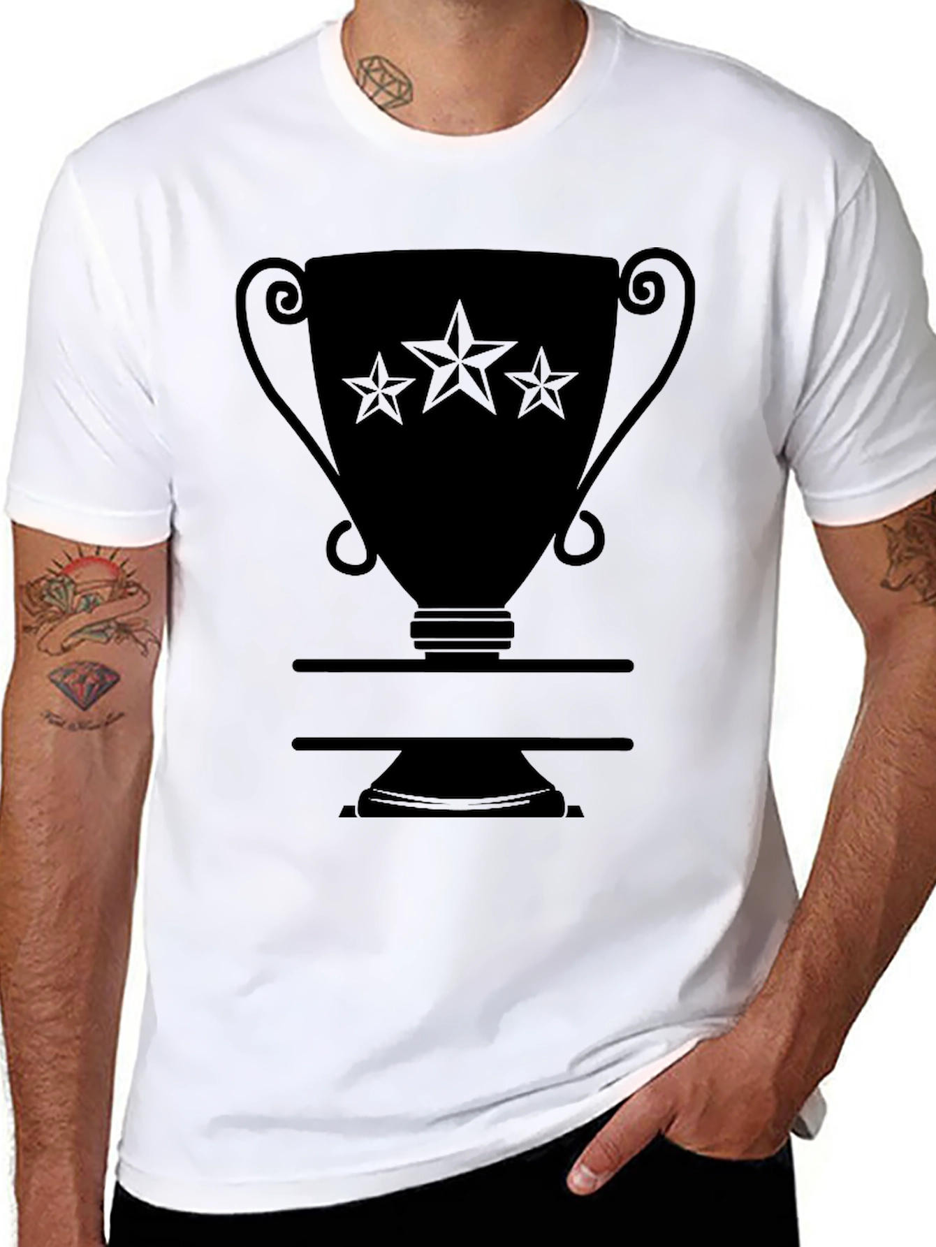 Champion Trophy Graphic T-Shirt - Black