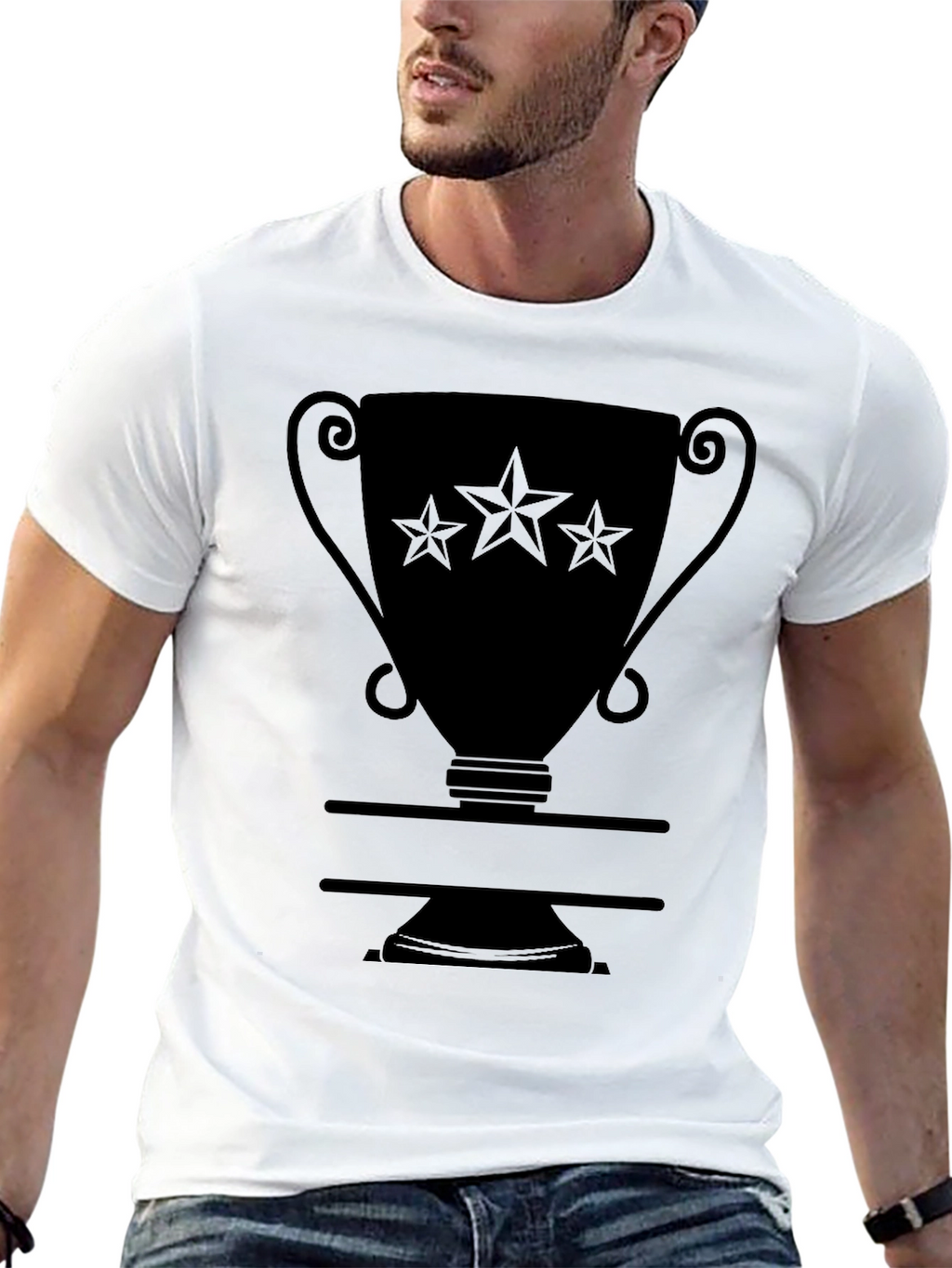 Champion Trophy Graphic T-Shirt - Black