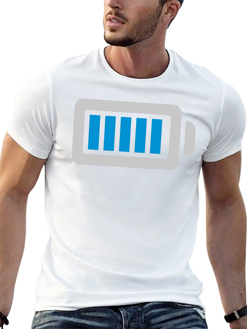 Full Battery T-Shirt - Energetic & Fun!