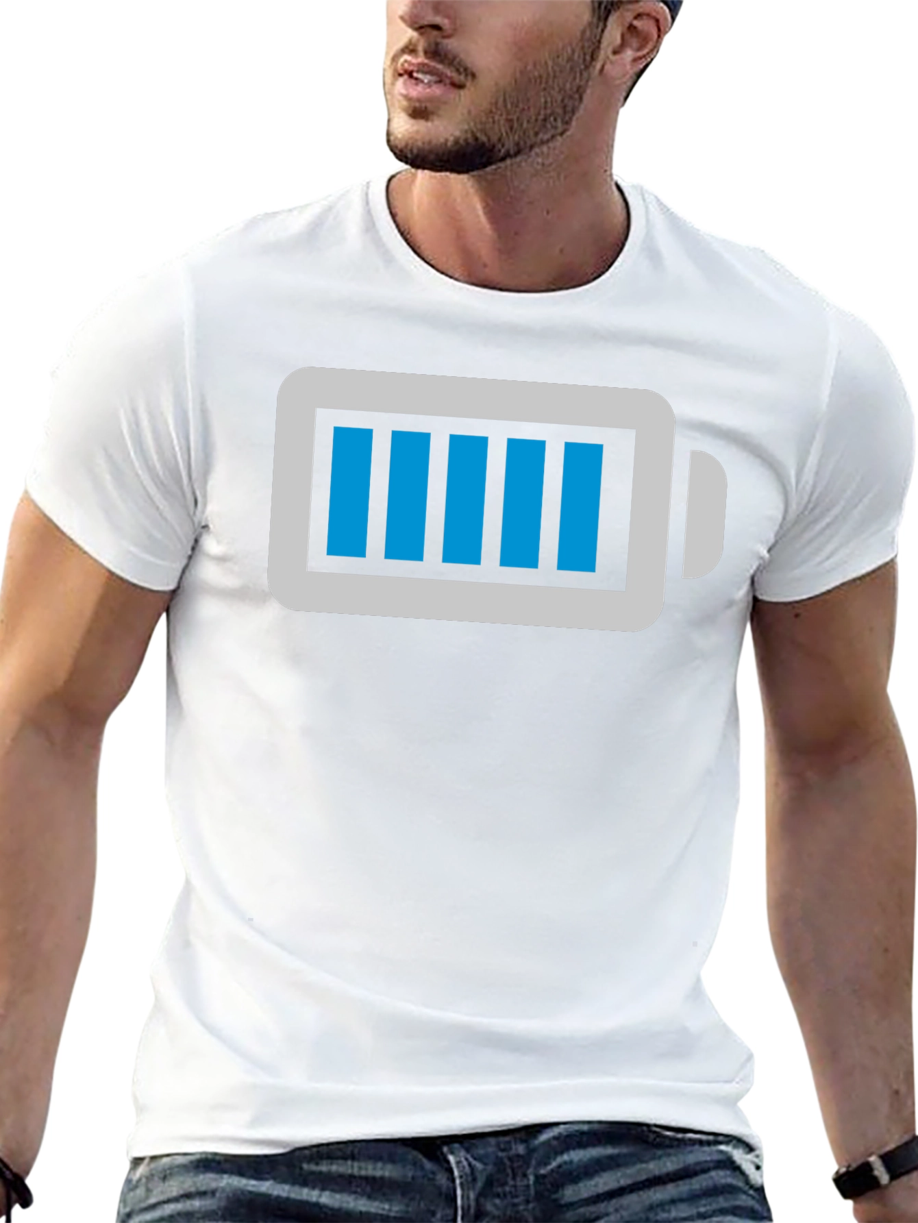 Full Battery T-Shirt - Energetic & Fun!