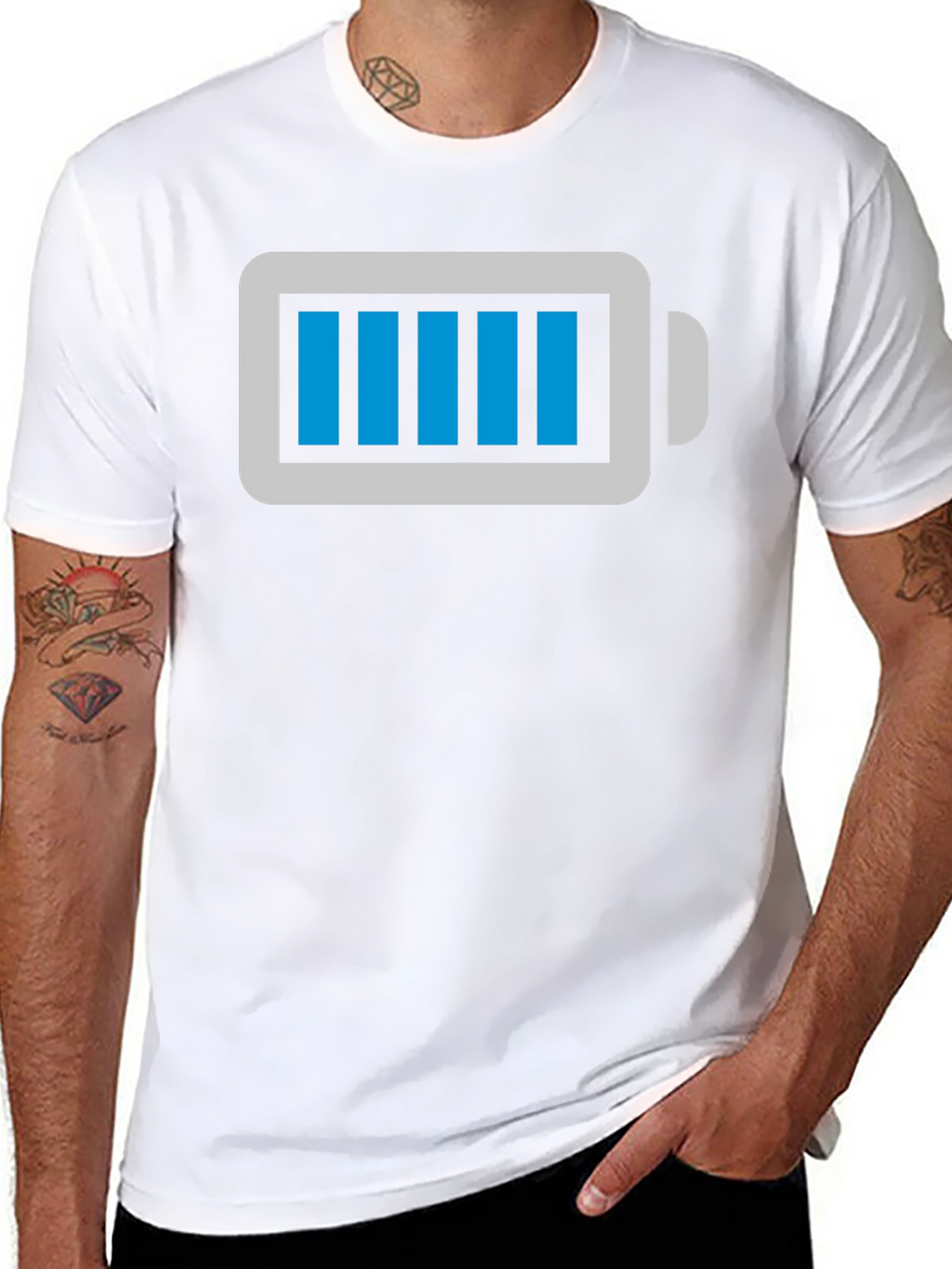 Full Battery T-Shirt - Energetic & Fun!
