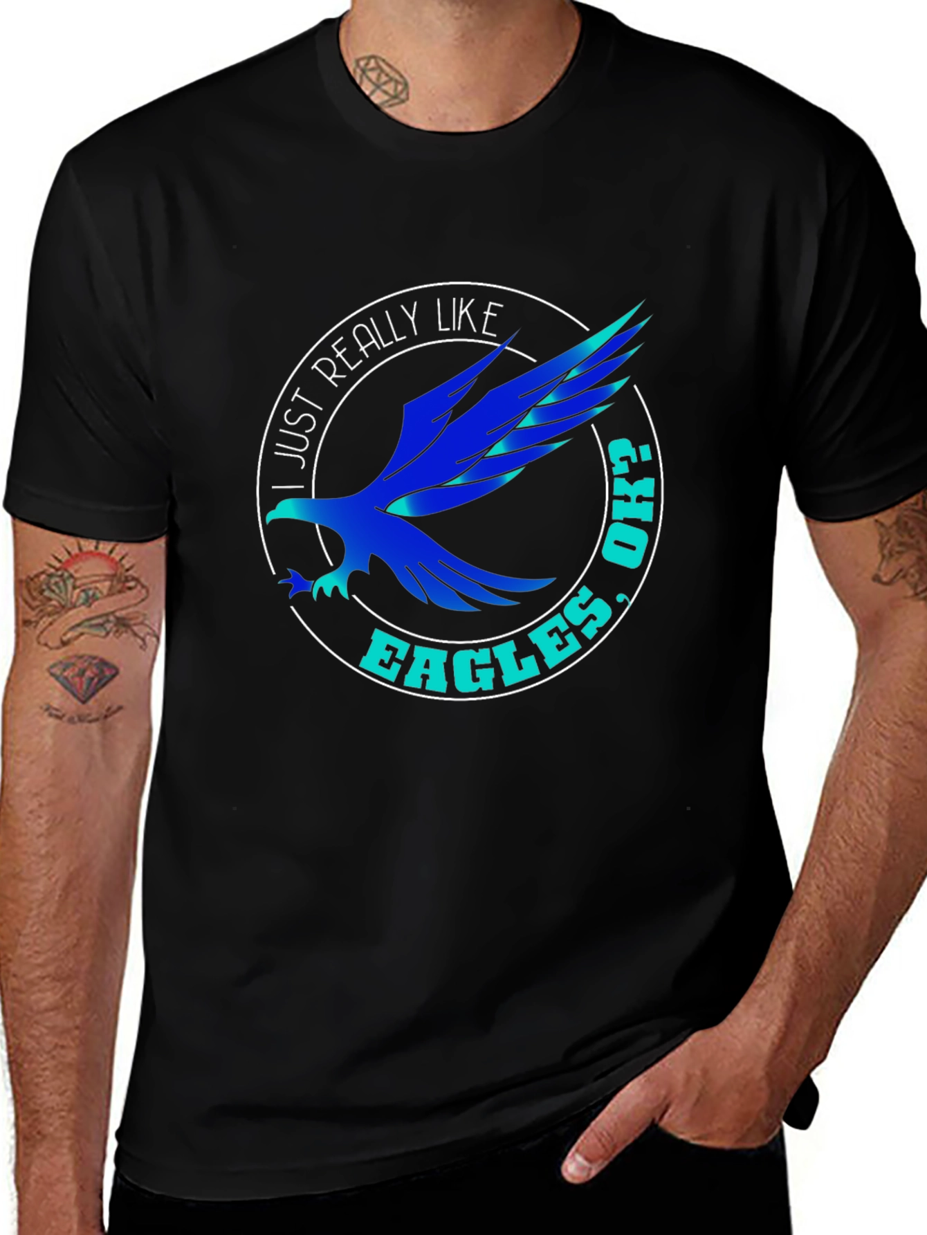 I Just Really Like Eagles Ok? T-Shirt