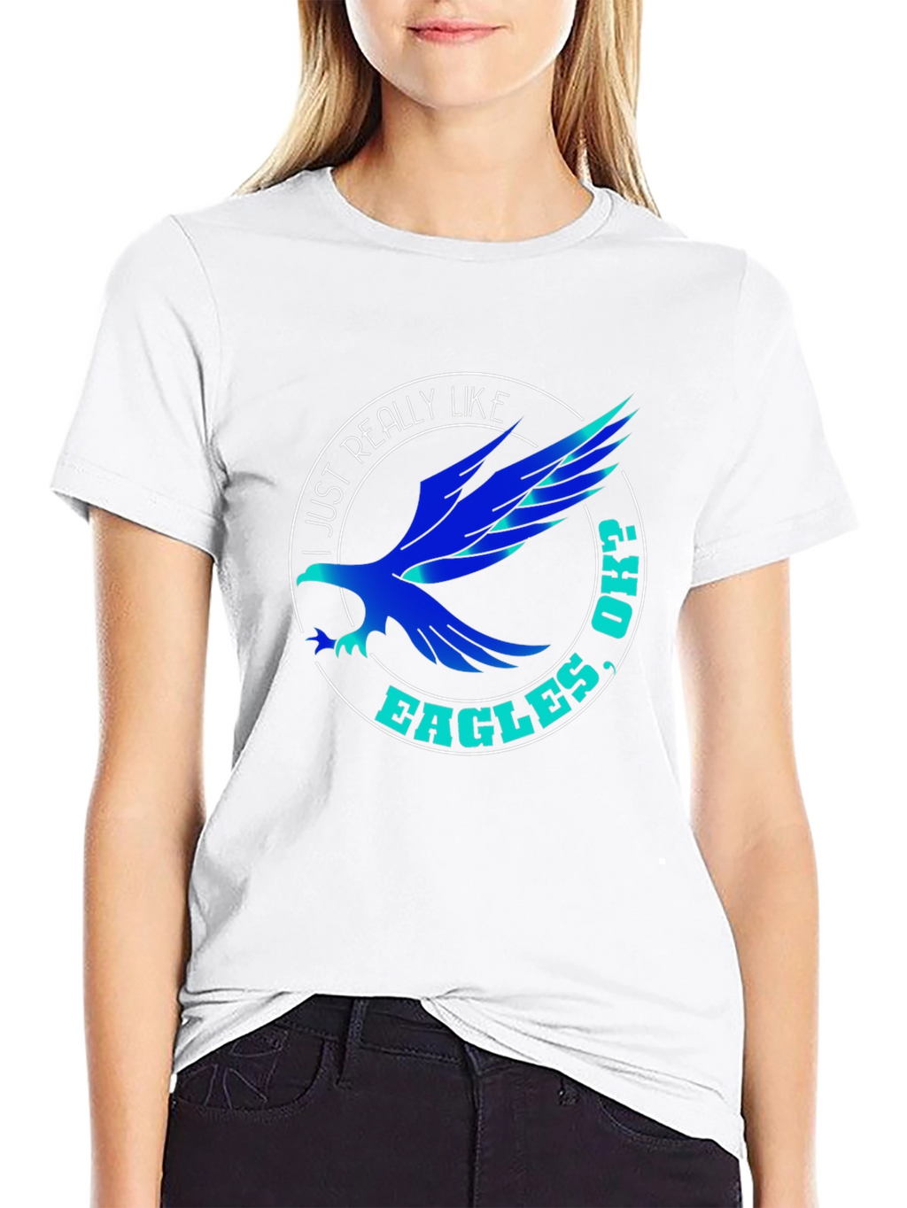 I Just Really Like Eagles Ok? T-Shirt