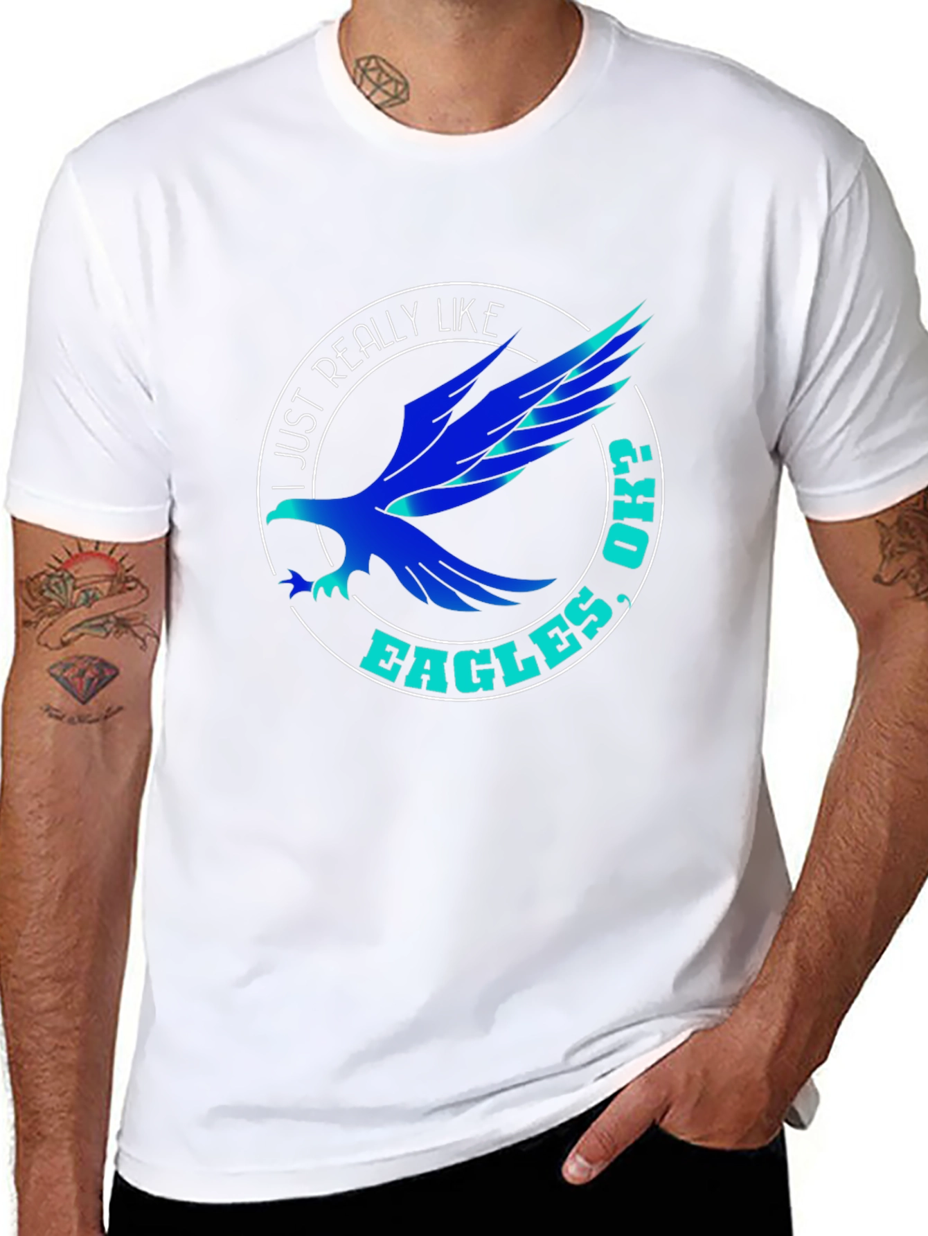 I Just Really Like Eagles Ok? T-Shirt
