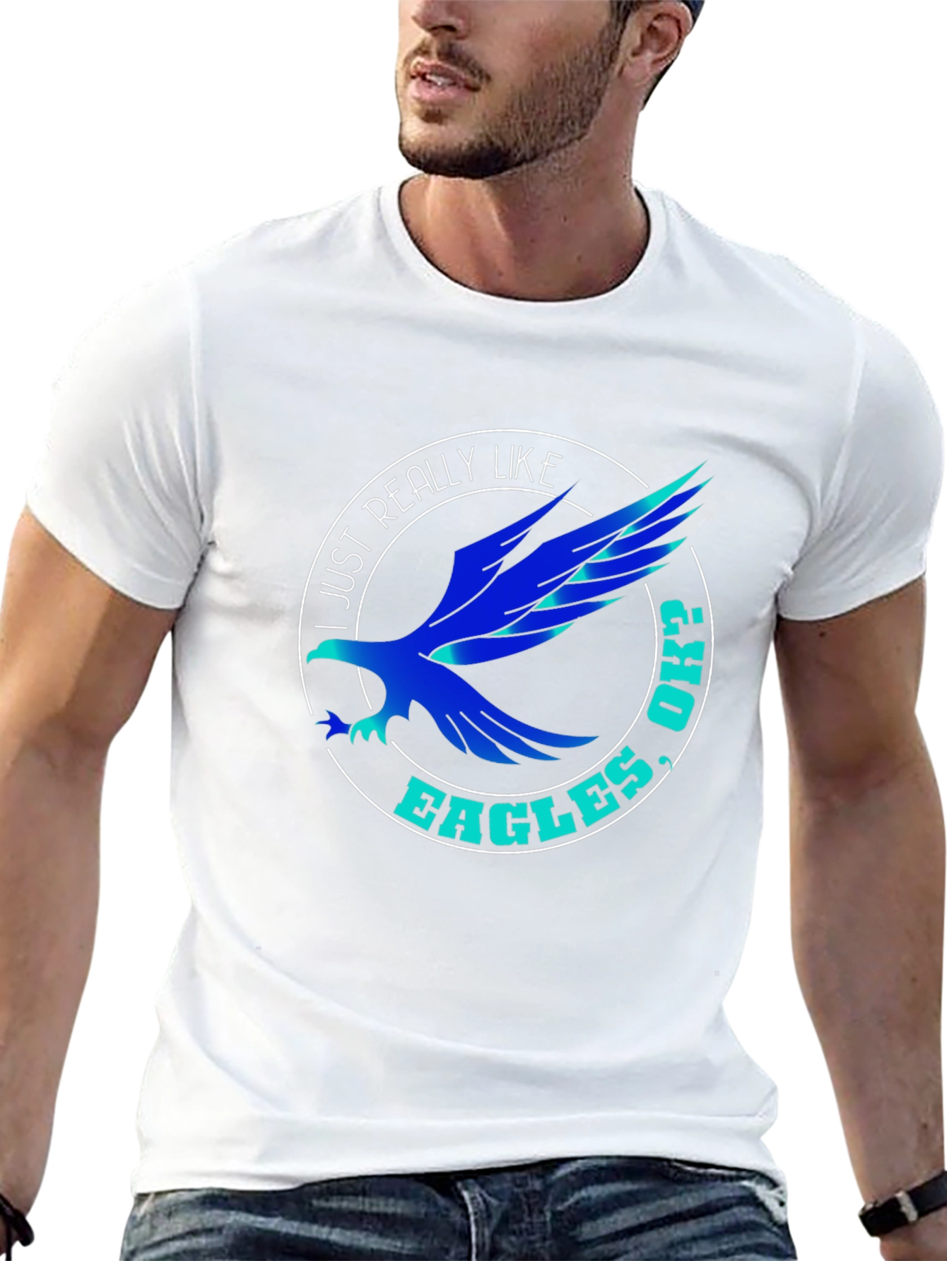 I Just Really Like Eagles Ok? T-Shirt