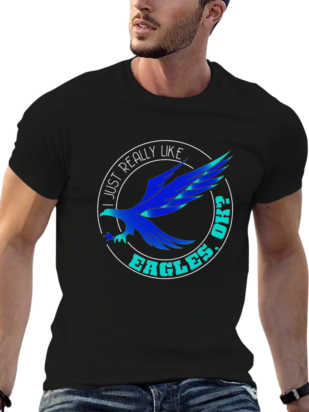 I Just Really Like Eagles Ok? T-Shirt