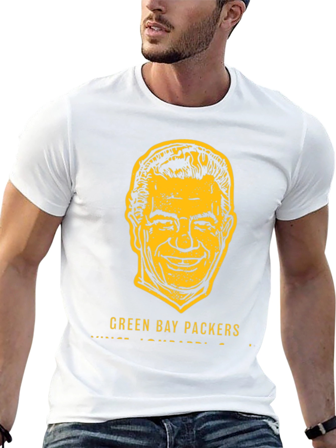 Green Bay Packers Vince Lombardi Graphic T-Shirt