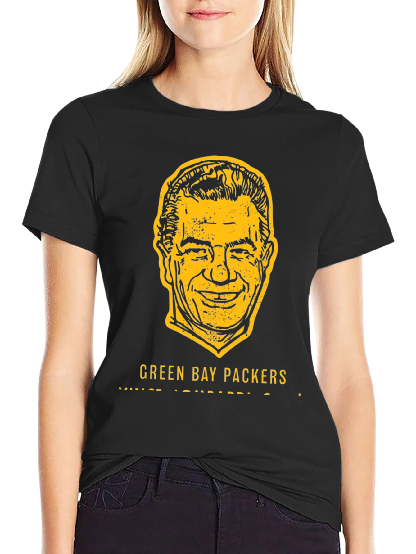 Green Bay Packers Vince Lombardi Graphic T-Shirt