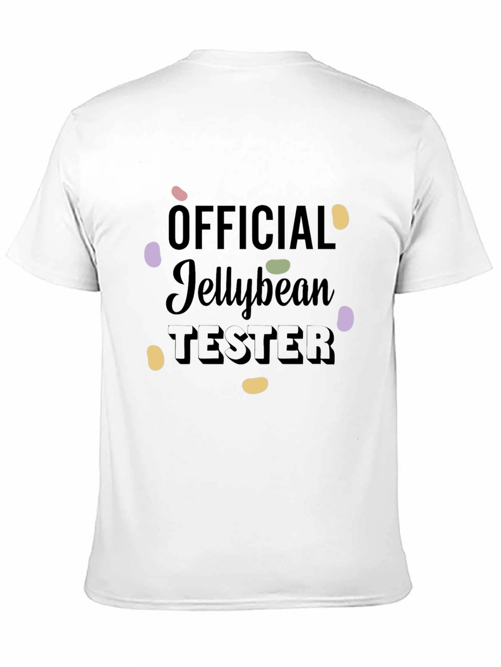 Official Jellybean Tester Funny Graphic T-Shirt