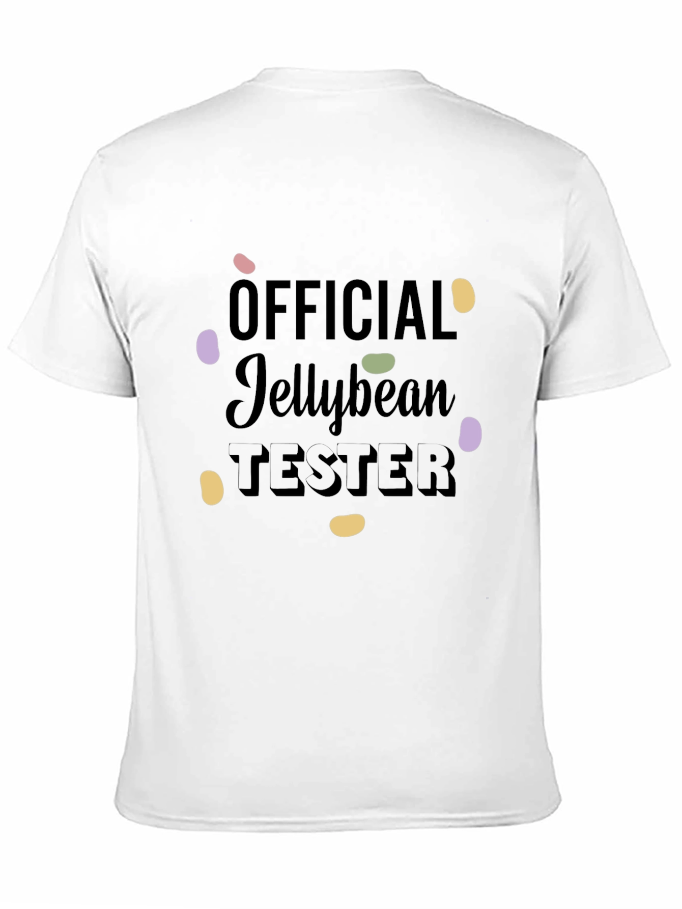Official Jellybean Tester Funny Graphic T-Shirt