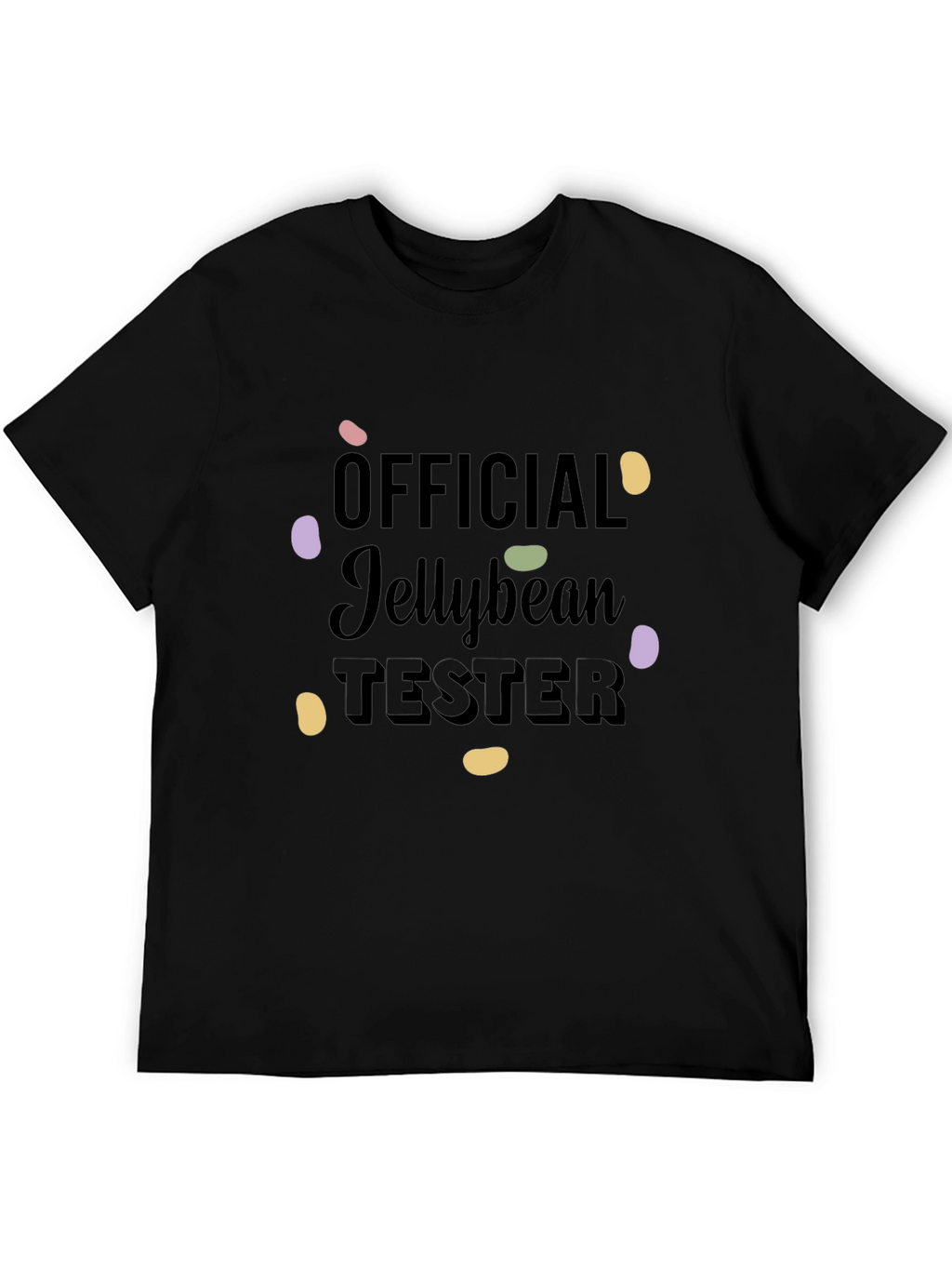 Official Jellybean Tester Funny Graphic T-Shirt