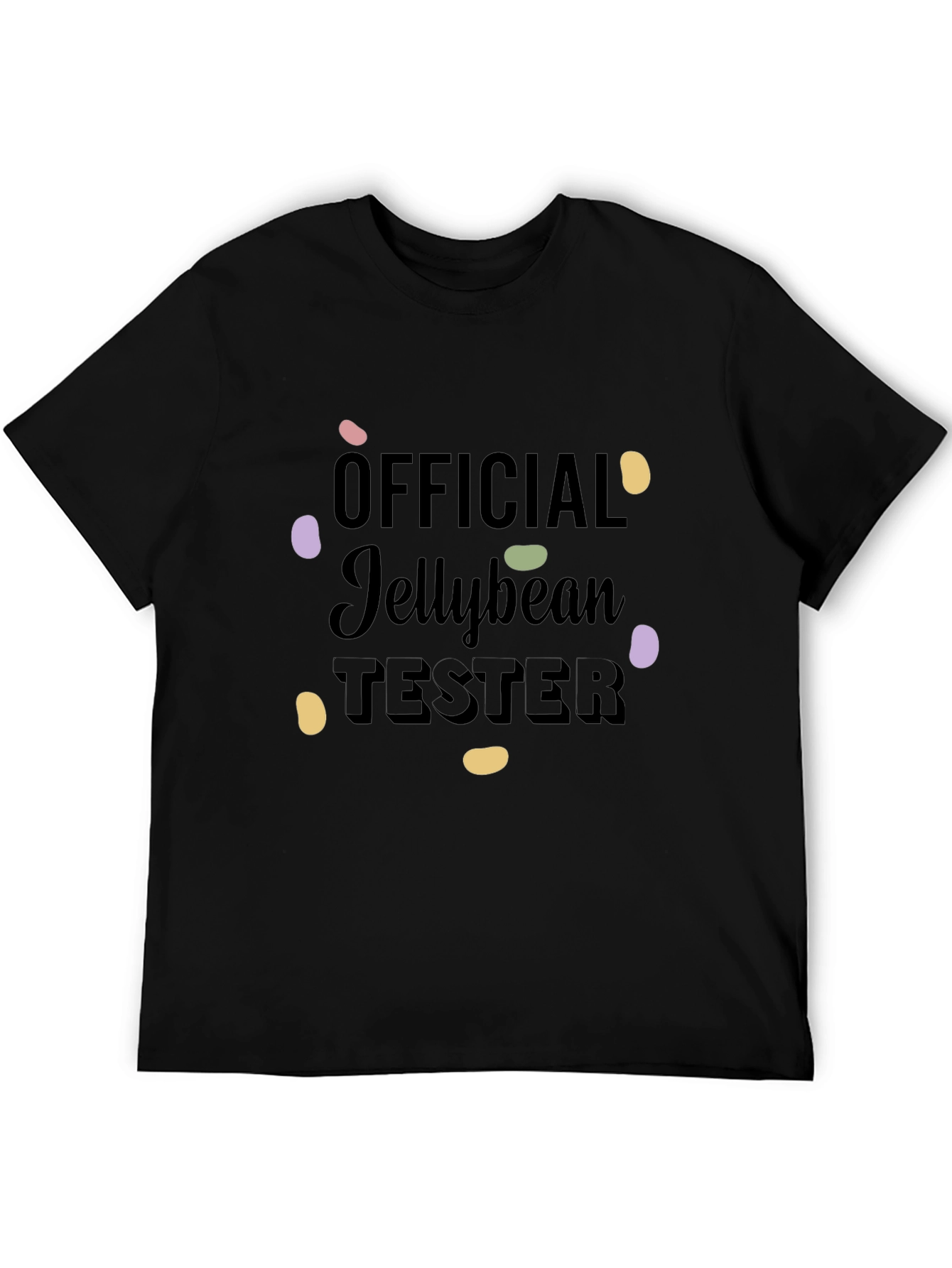 Official Jellybean Tester Funny Graphic T-Shirt