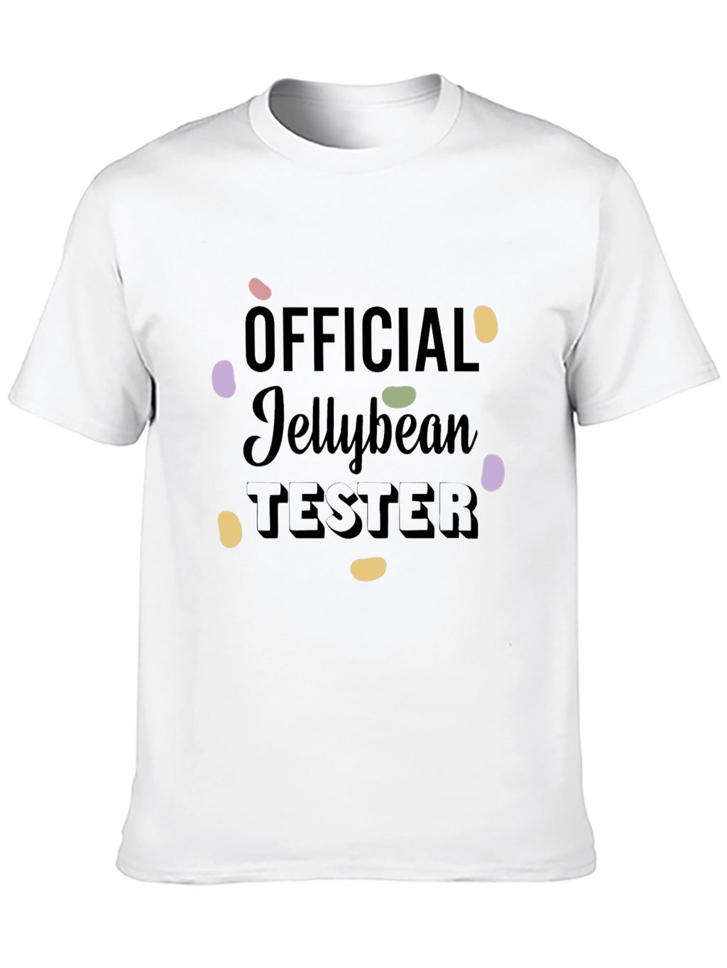 Official Jellybean Tester Funny Graphic T-Shirt