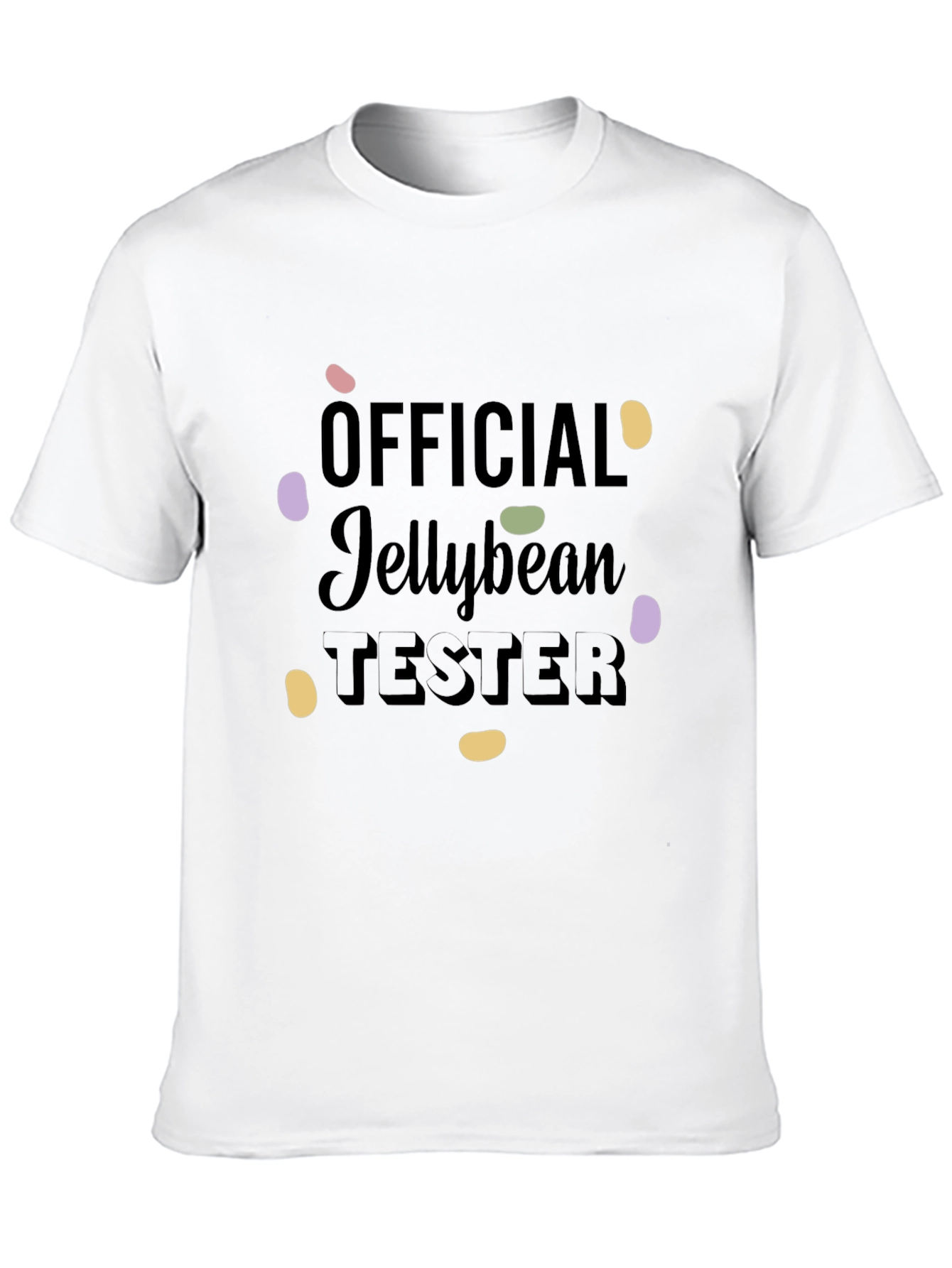 Official Jellybean Tester Funny Graphic T-Shirt