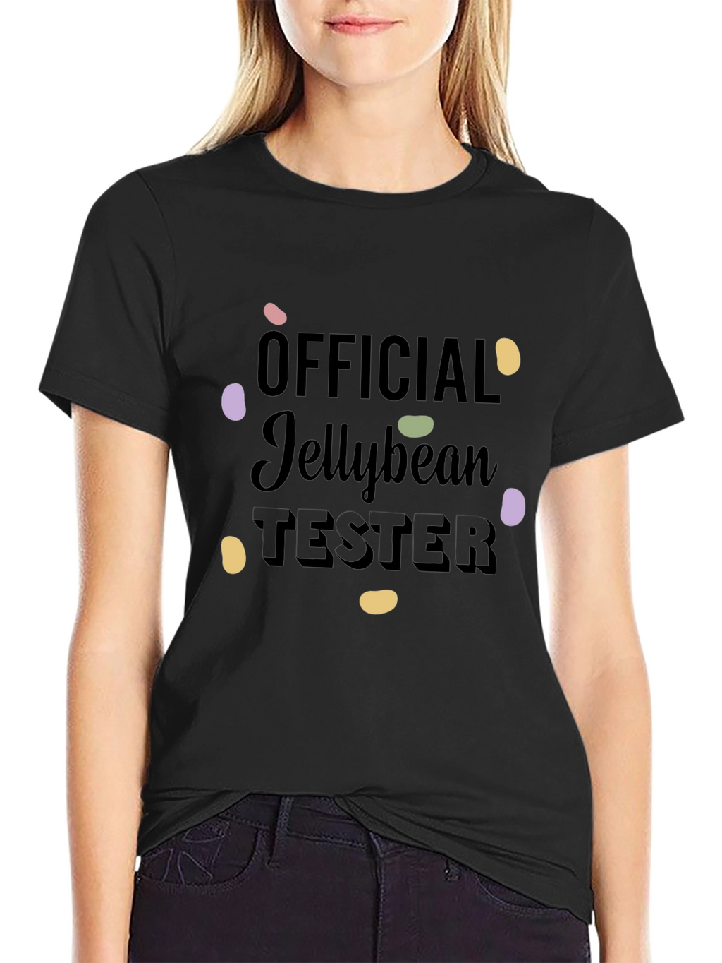 Official Jellybean Tester Funny Graphic T-Shirt