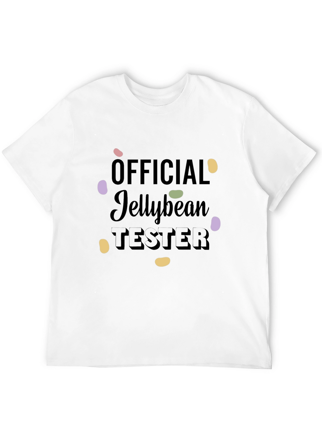 Official Jellybean Tester Funny Graphic T-Shirt