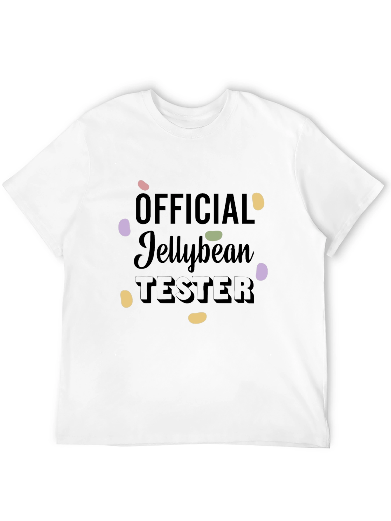 Official Jellybean Tester Funny Graphic T-Shirt