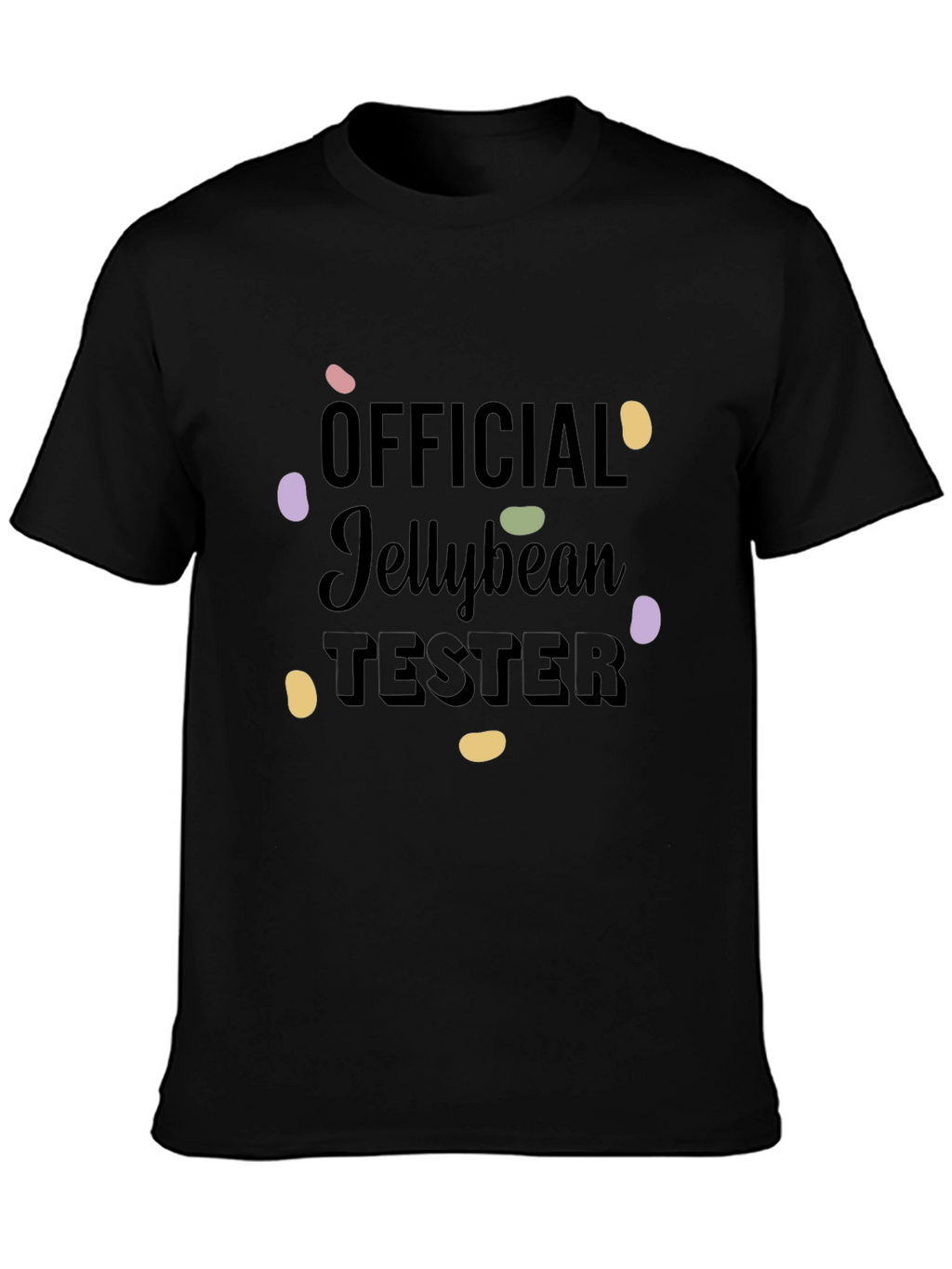 Official Jellybean Tester Funny Graphic T-Shirt